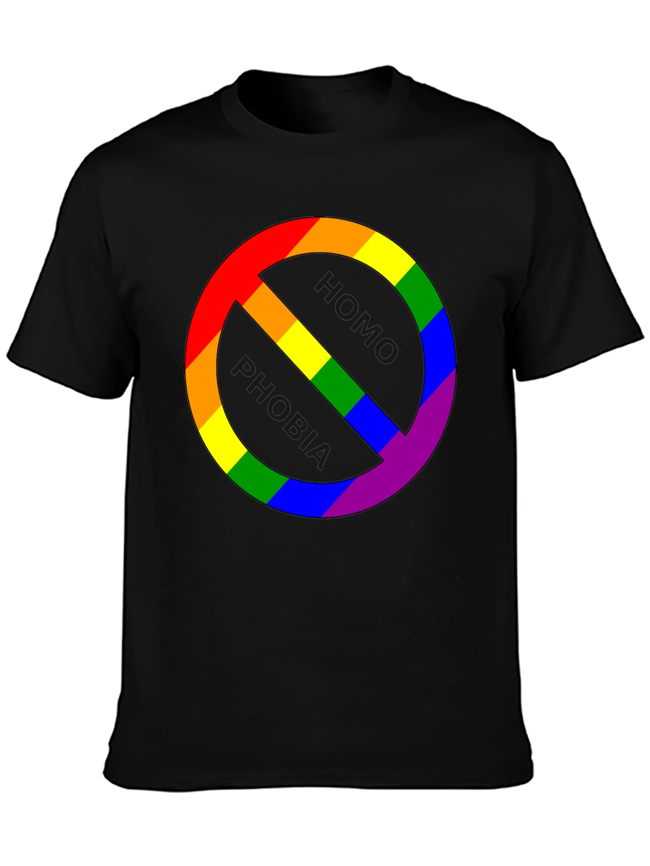 LGBTQ+ Pride T-Shirt - Rainbow Symbol