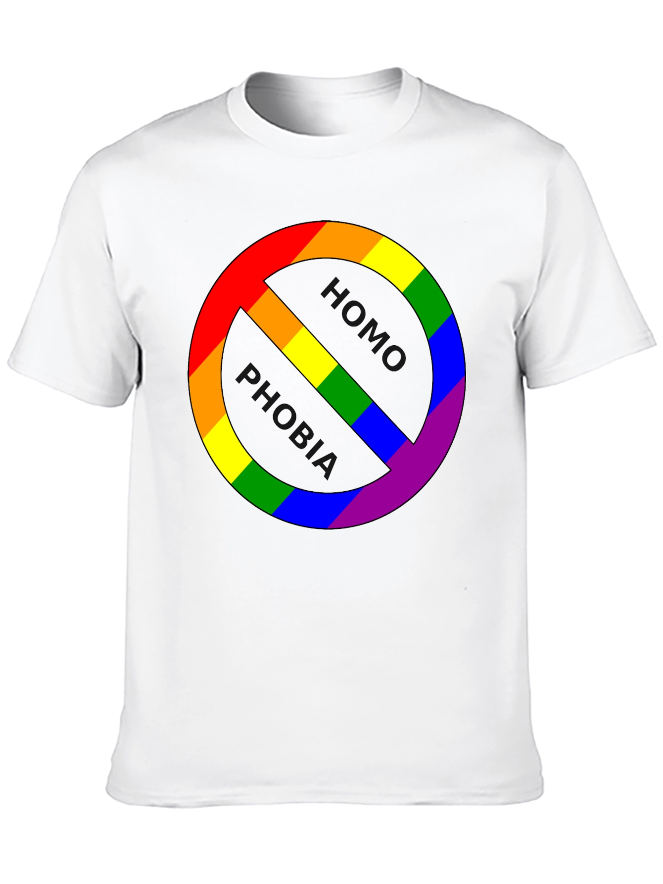 LGBTQ+ Pride T-Shirt - Rainbow Symbol