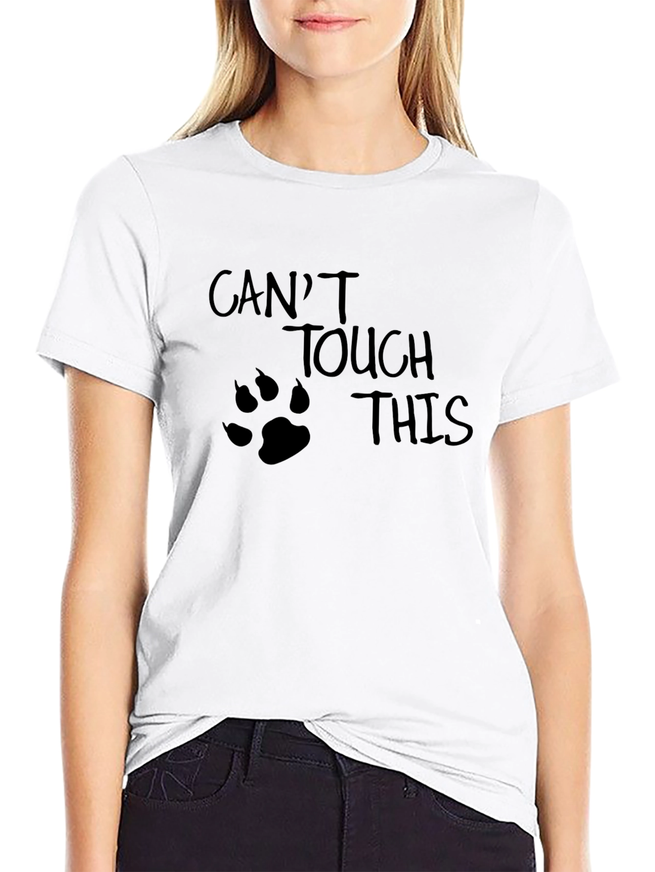 Cant Touch This T-Shirt - Novelty Graphic Tee