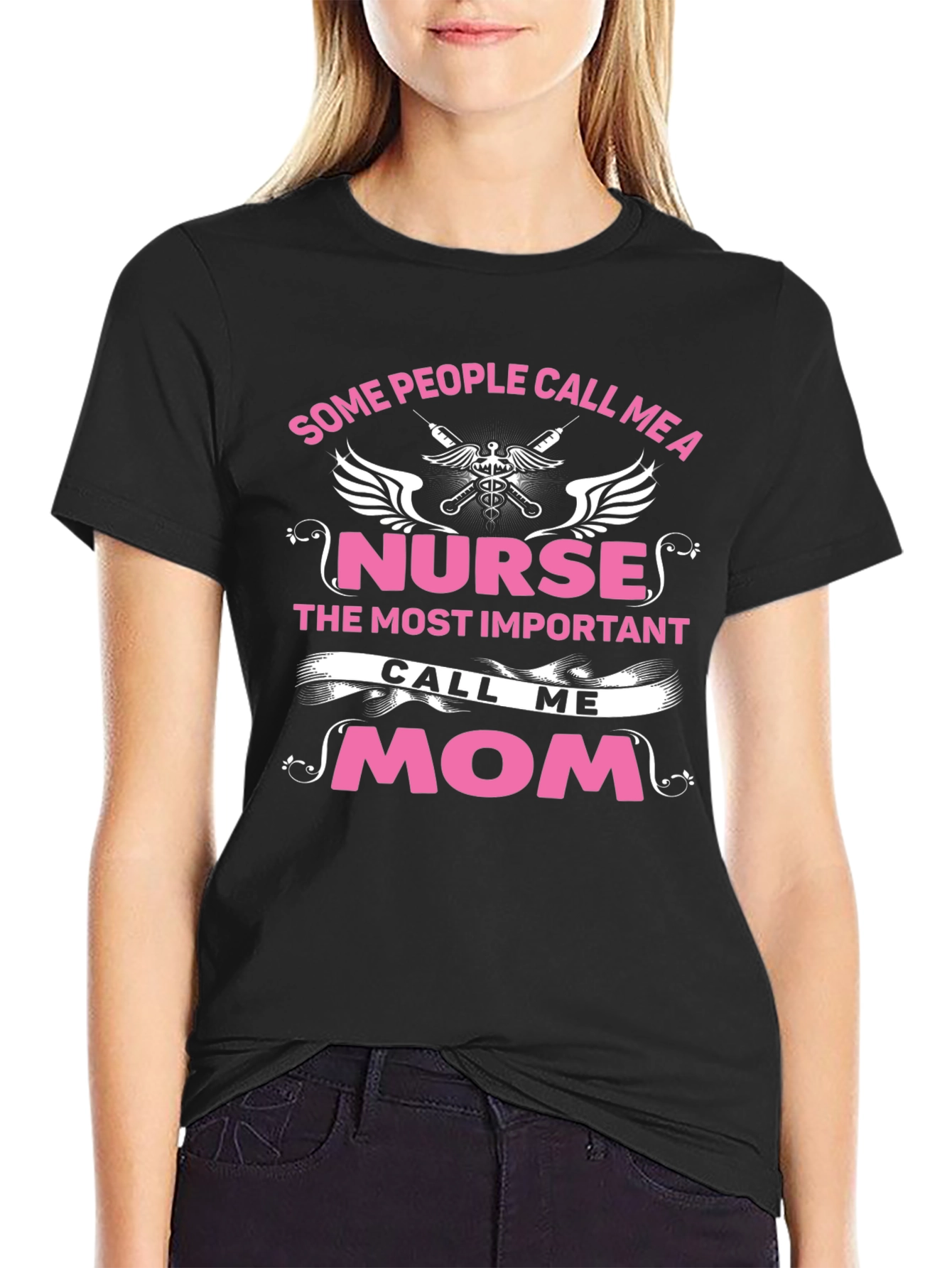 Nurse Mom T-Shirt - Essential Hero Apparel