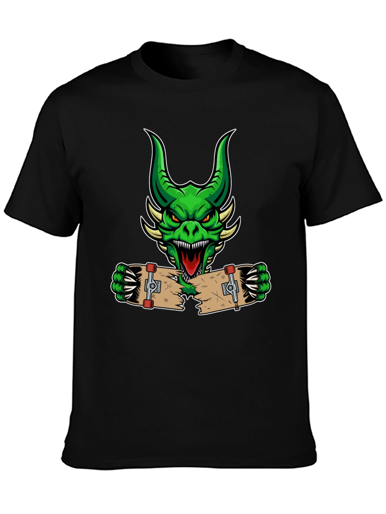 Dragon Skateboard Graphic Tee