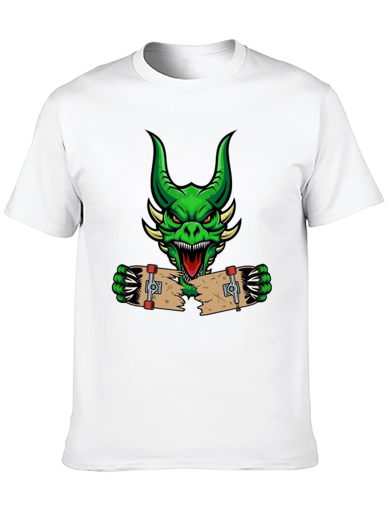 Dragon Skateboard Graphic Tee