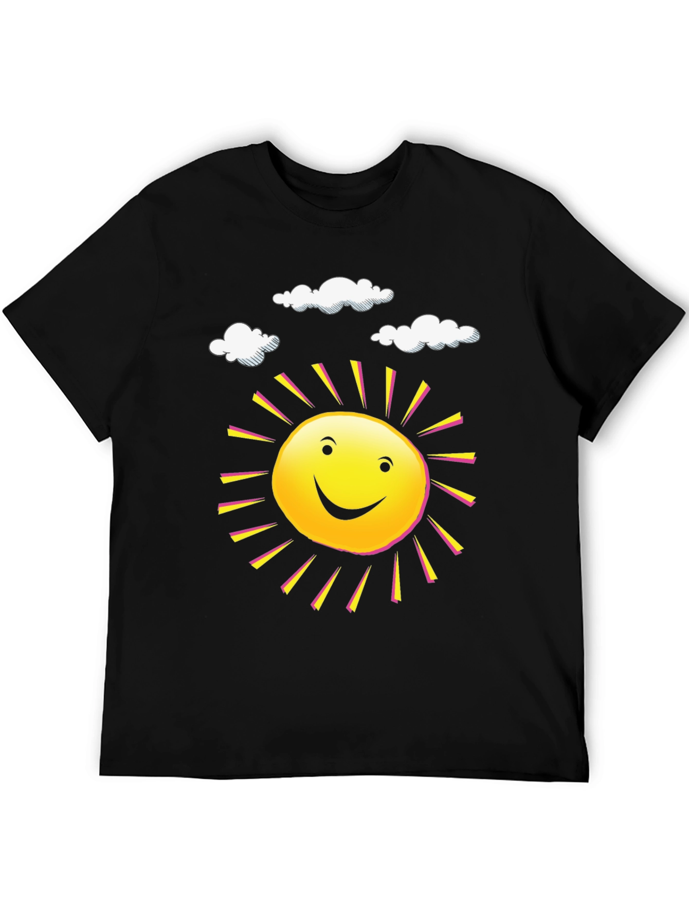 Sunny Day Graphic Tee - Happy Sun T-Shirt