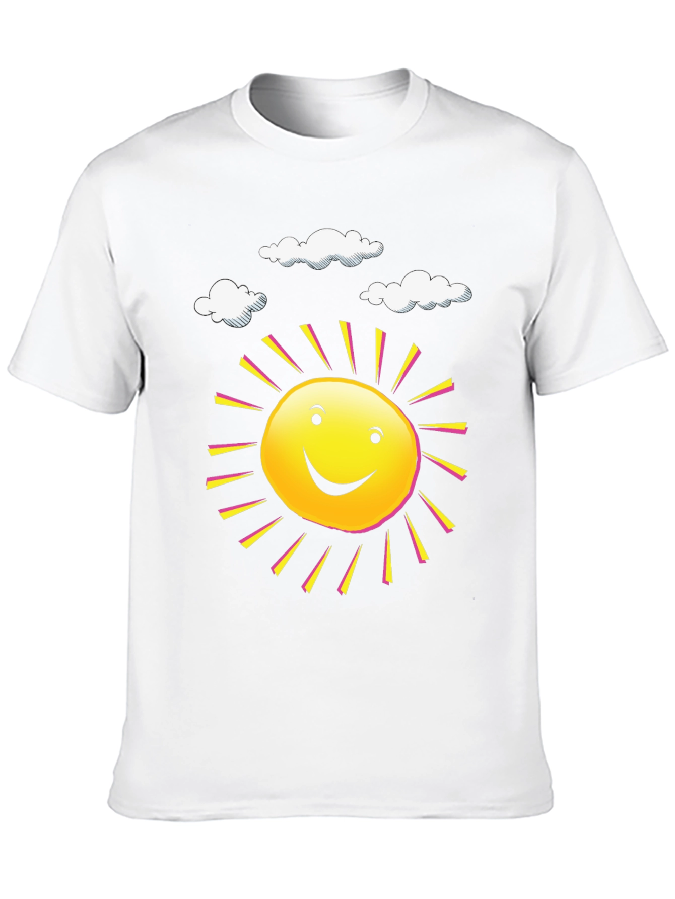Sunny Day Graphic Tee - Happy Sun T-Shirt