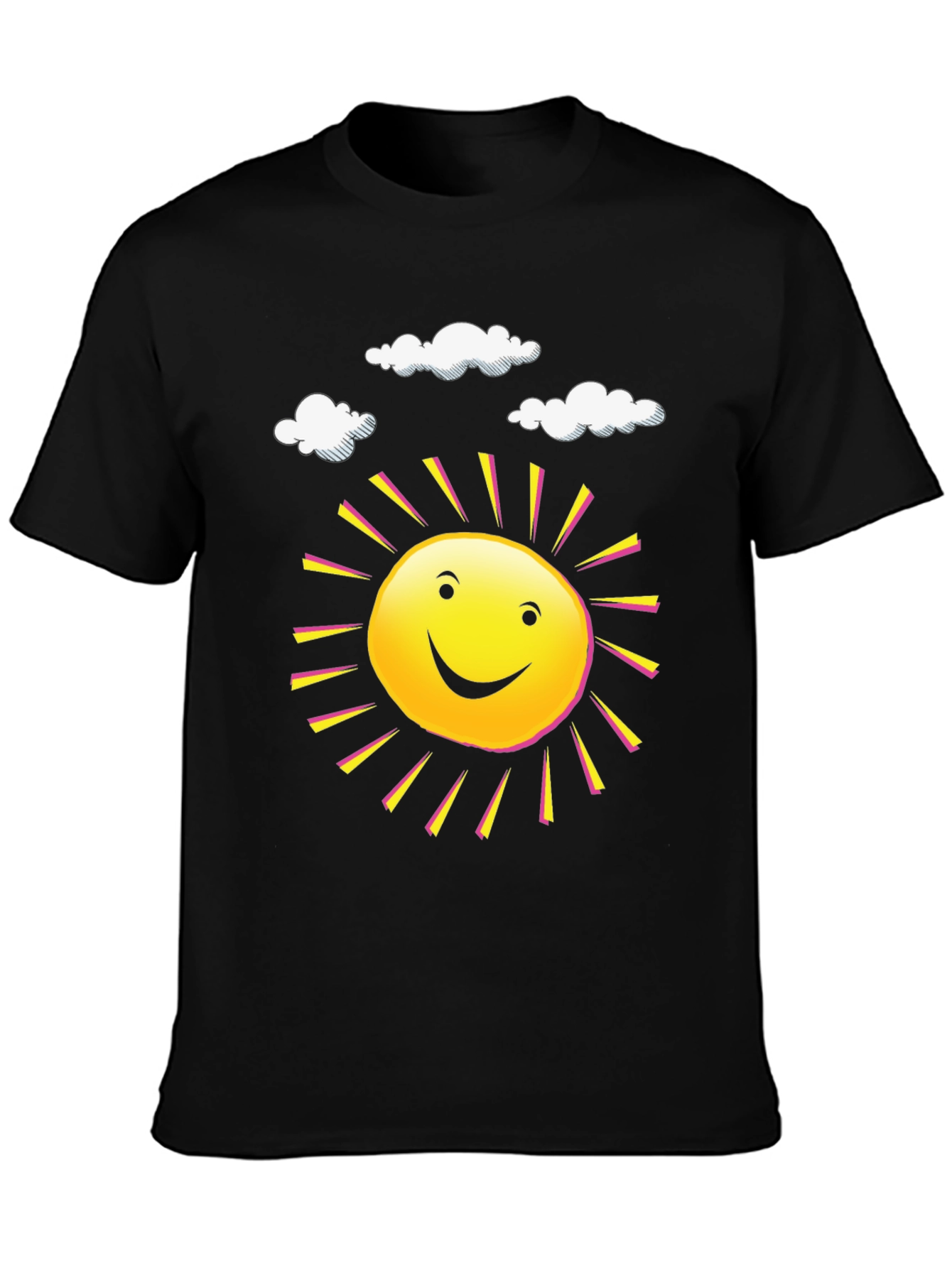 Sunny Day Graphic Tee - Happy Sun T-Shirt