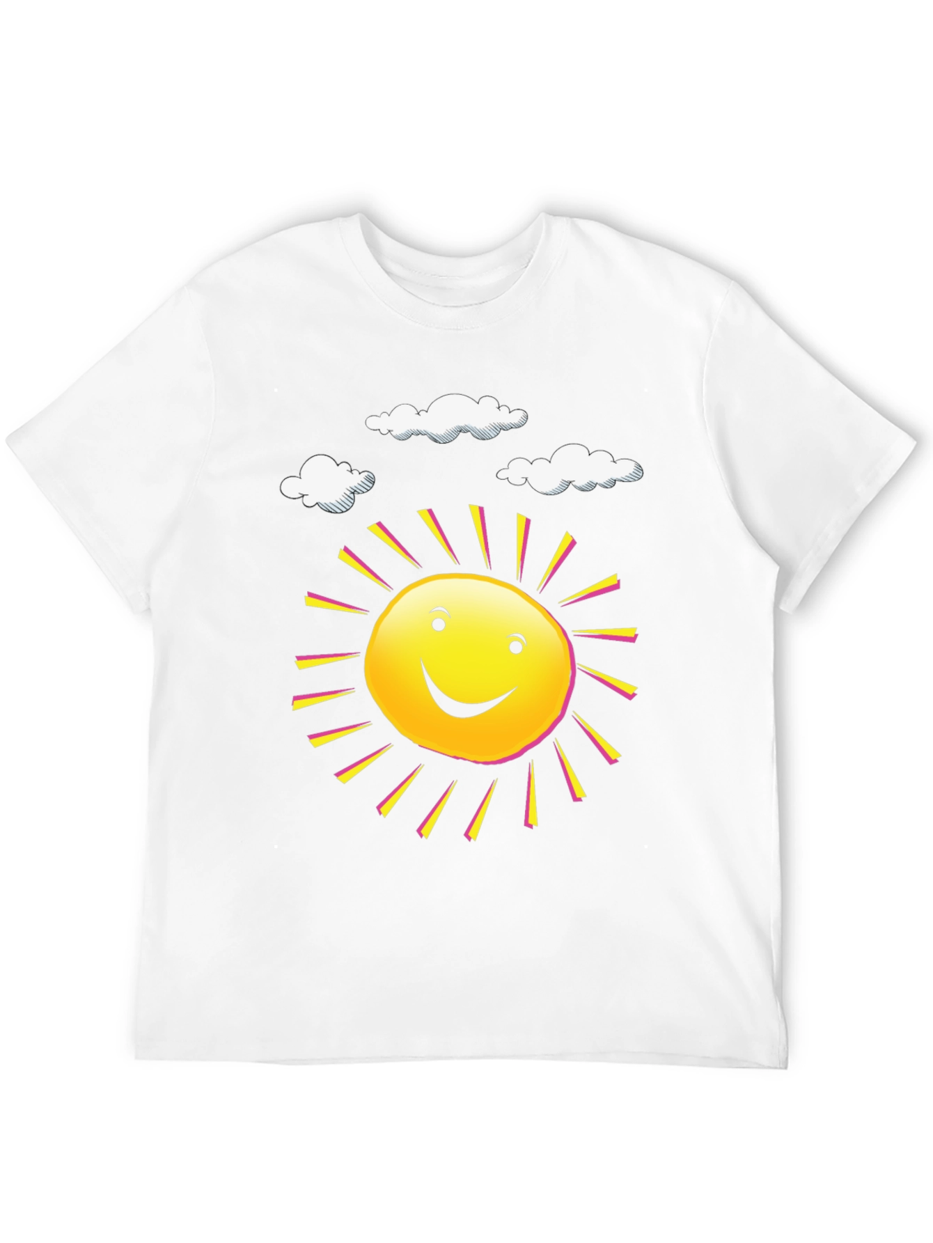 Sunny Day Graphic Tee - Happy Sun T-Shirt
