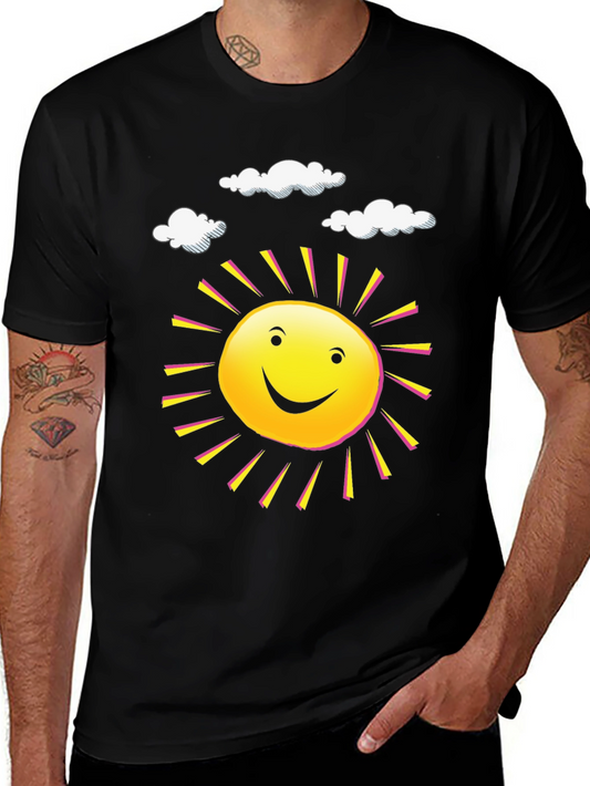 Sunny Day Graphic Tee - Happy Sun T-Shirt