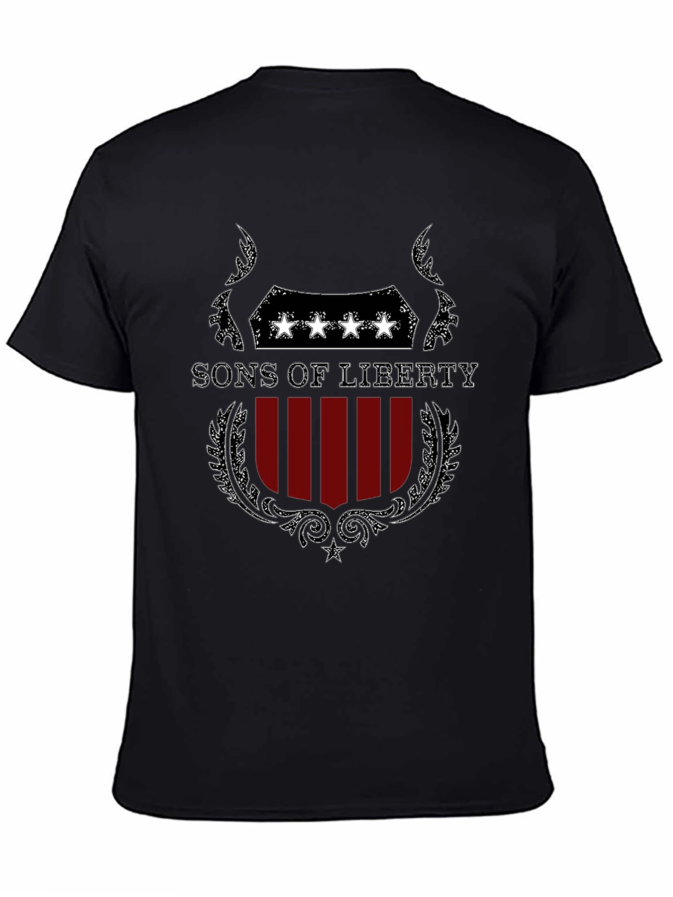 Sons of Liberty Graphic T-Shirt - Patriotic Design