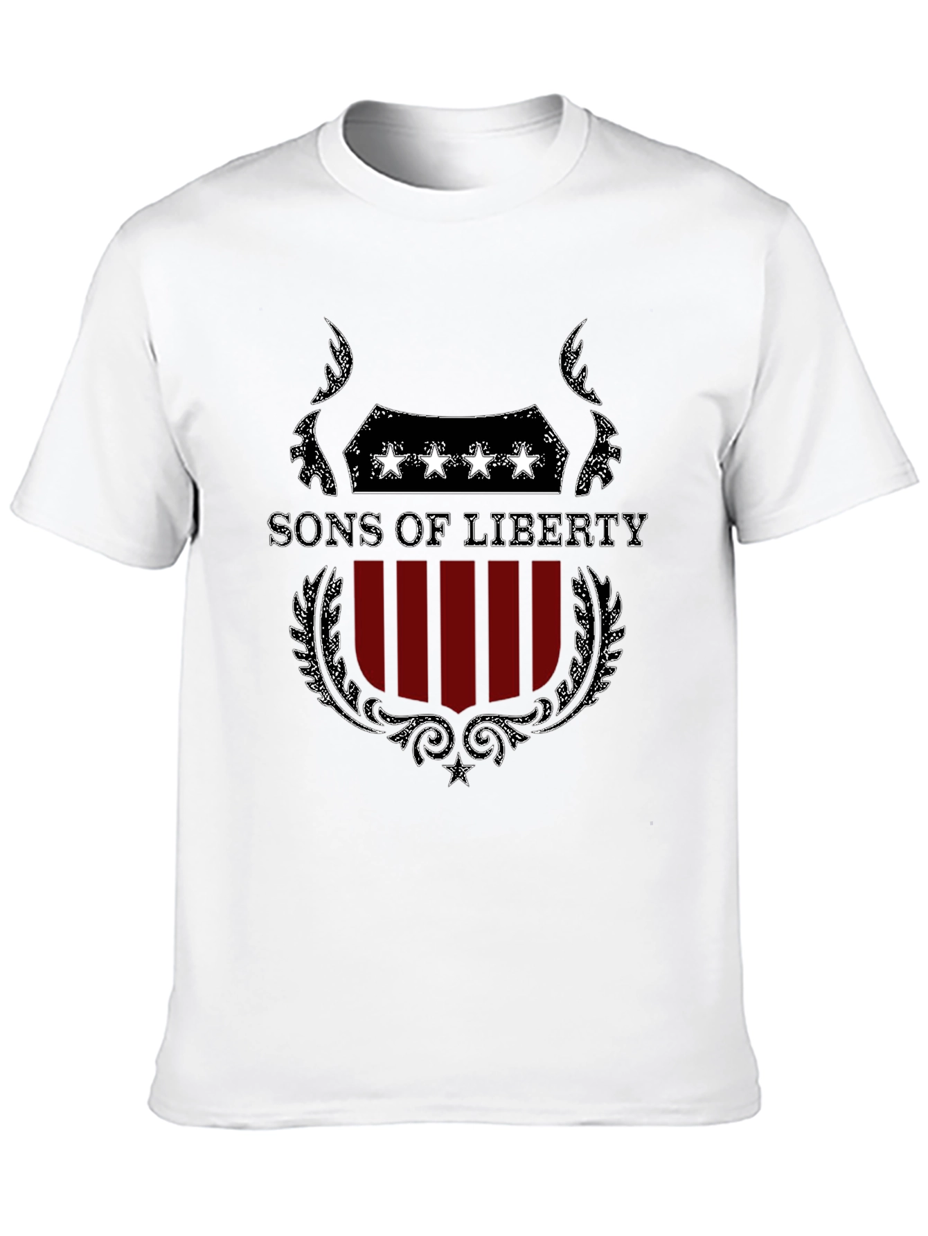 Sons of Liberty Graphic T-Shirt - Patriotic Design
