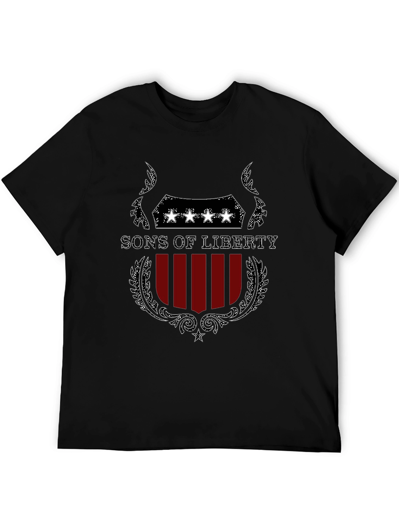 Sons of Liberty Graphic T-Shirt - Patriotic Design