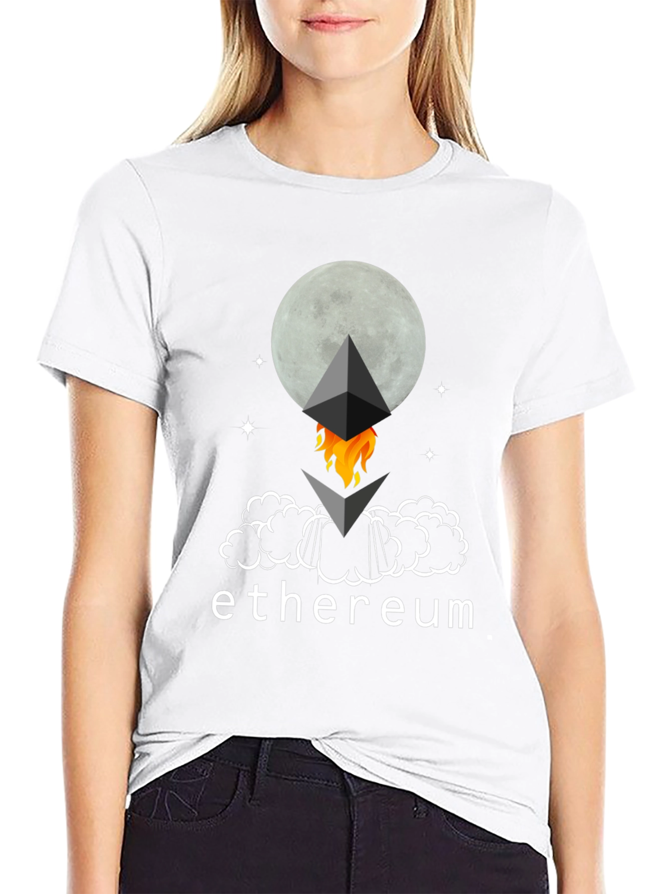 Ethereum Crypto To The Moon T-Shirt