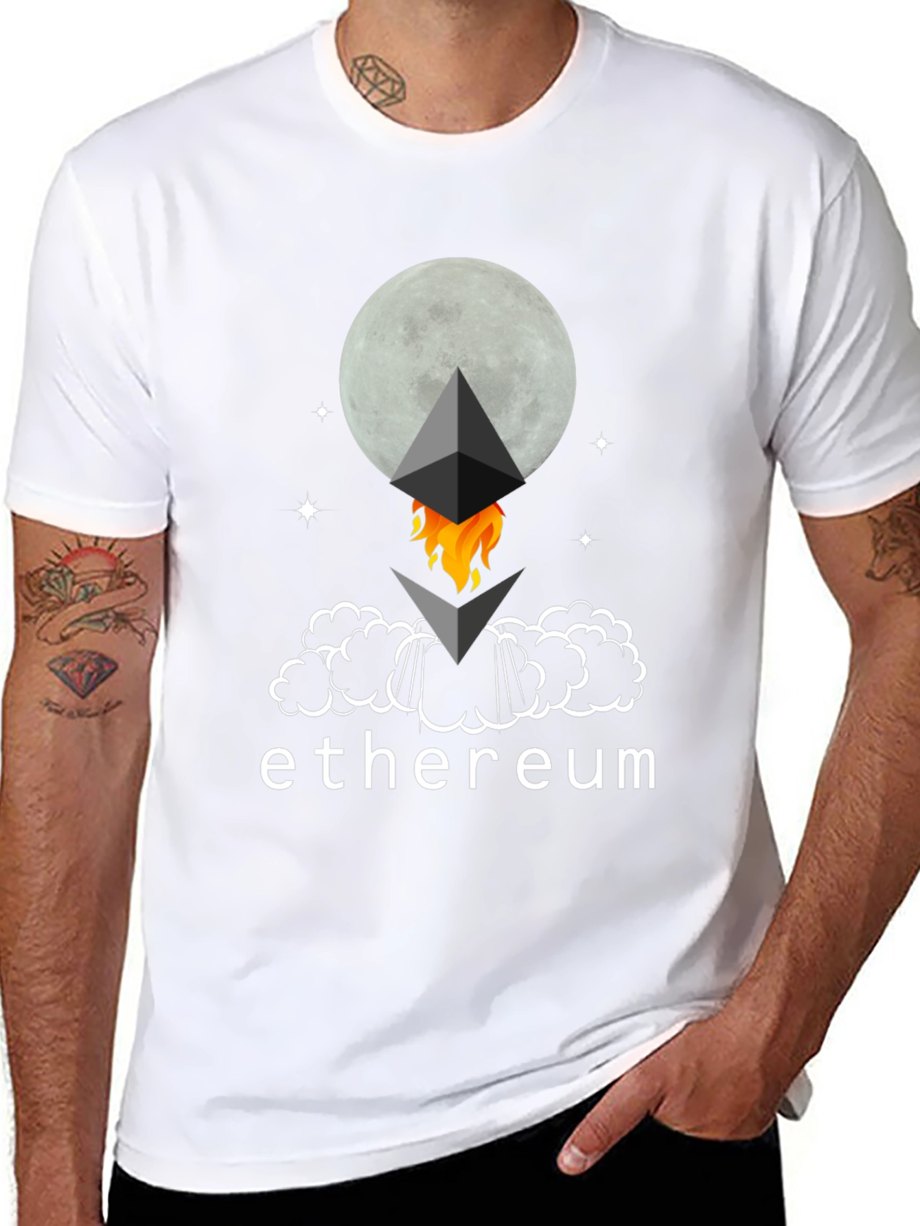 Ethereum Crypto To The Moon T-Shirt