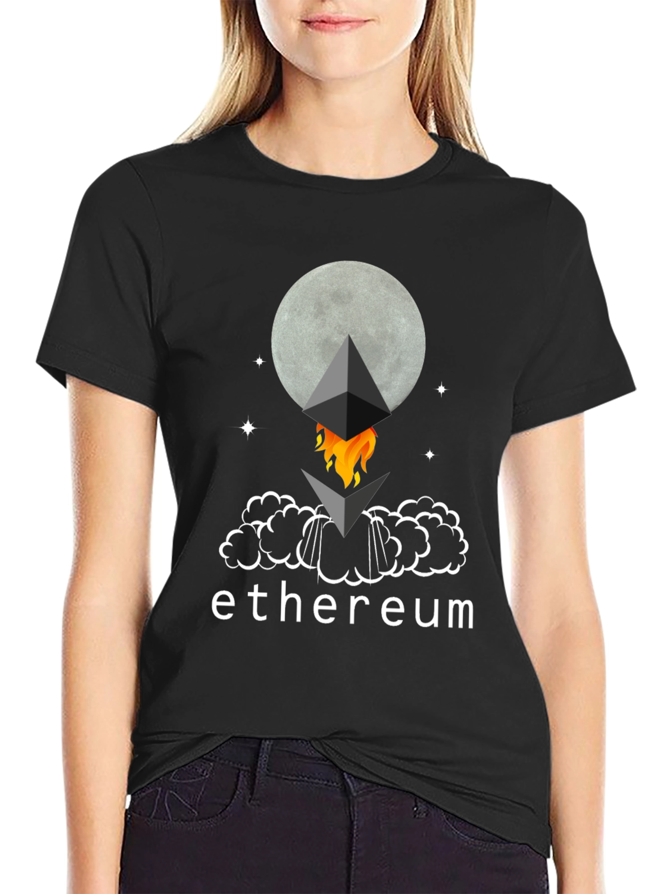 Ethereum Crypto To The Moon T-Shirt