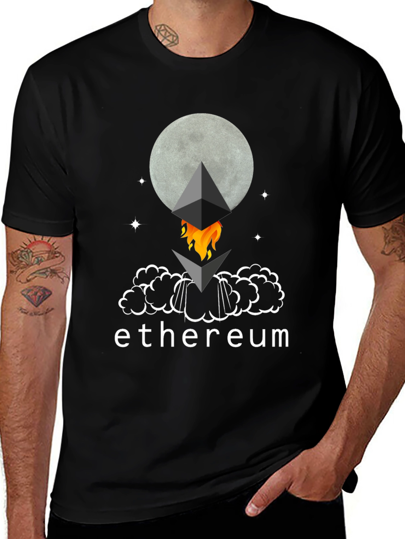 Ethereum Crypto To The Moon T-Shirt