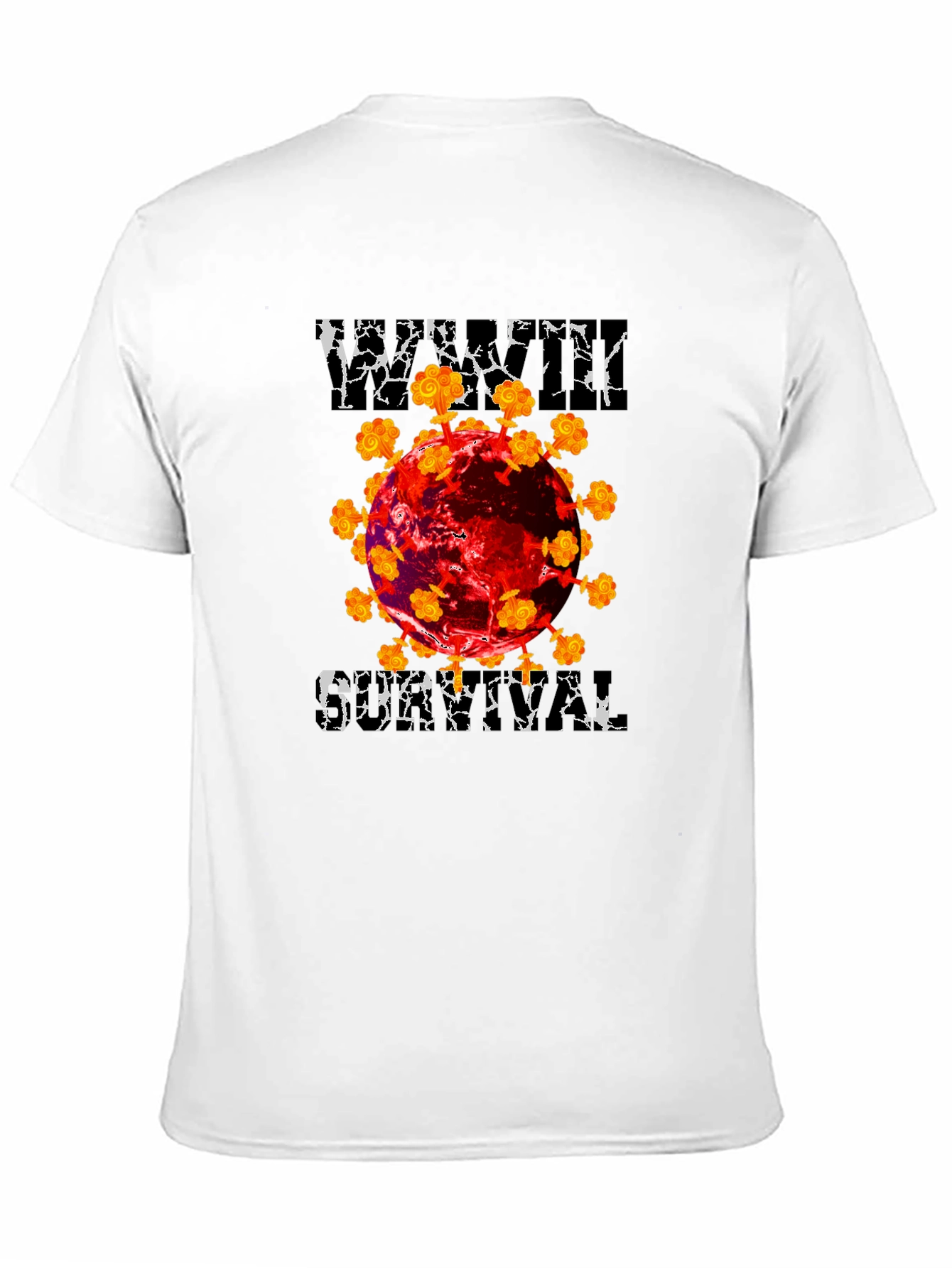 Viral Dystopian Graphic T-Shirt