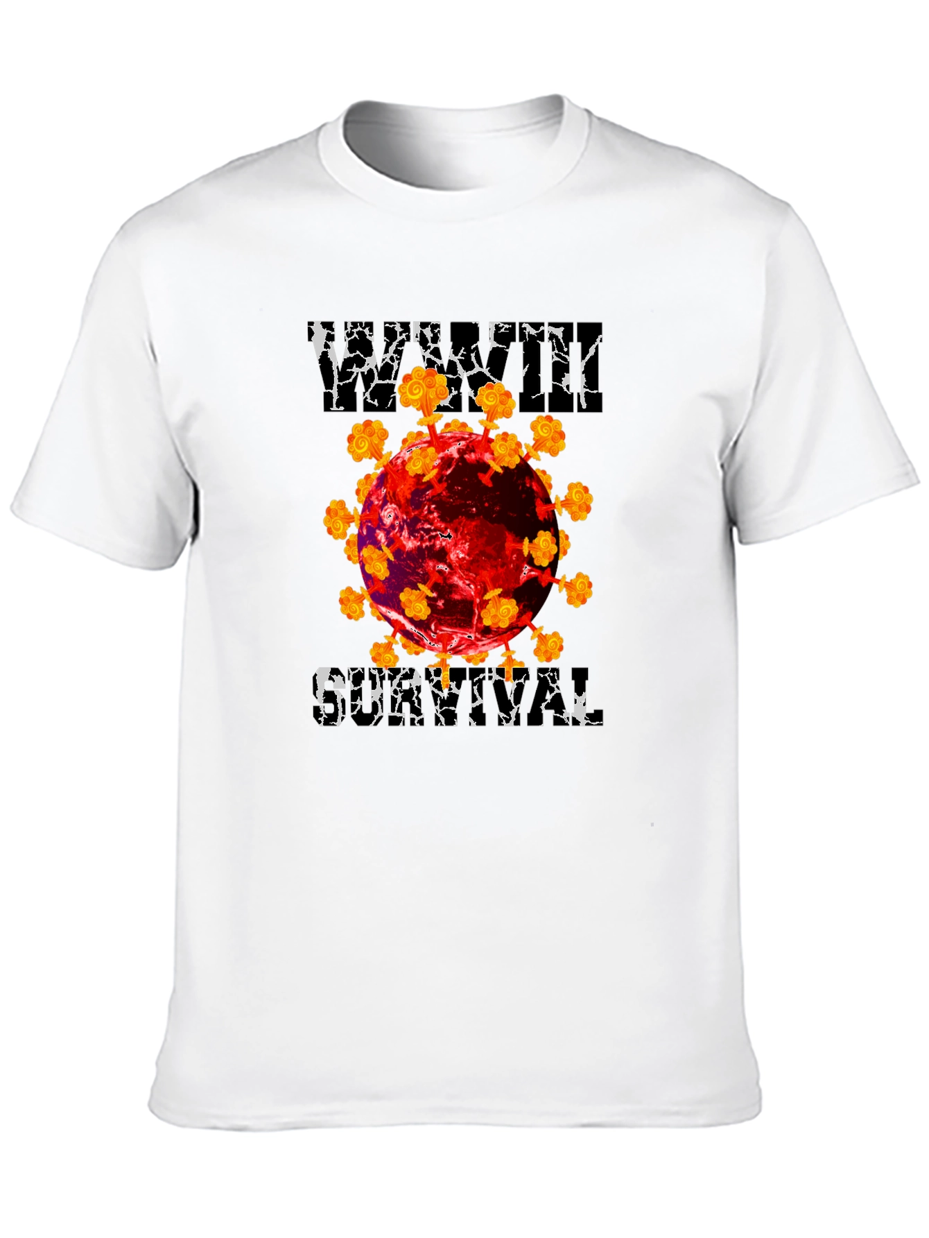 Viral Dystopian Graphic T-Shirt
