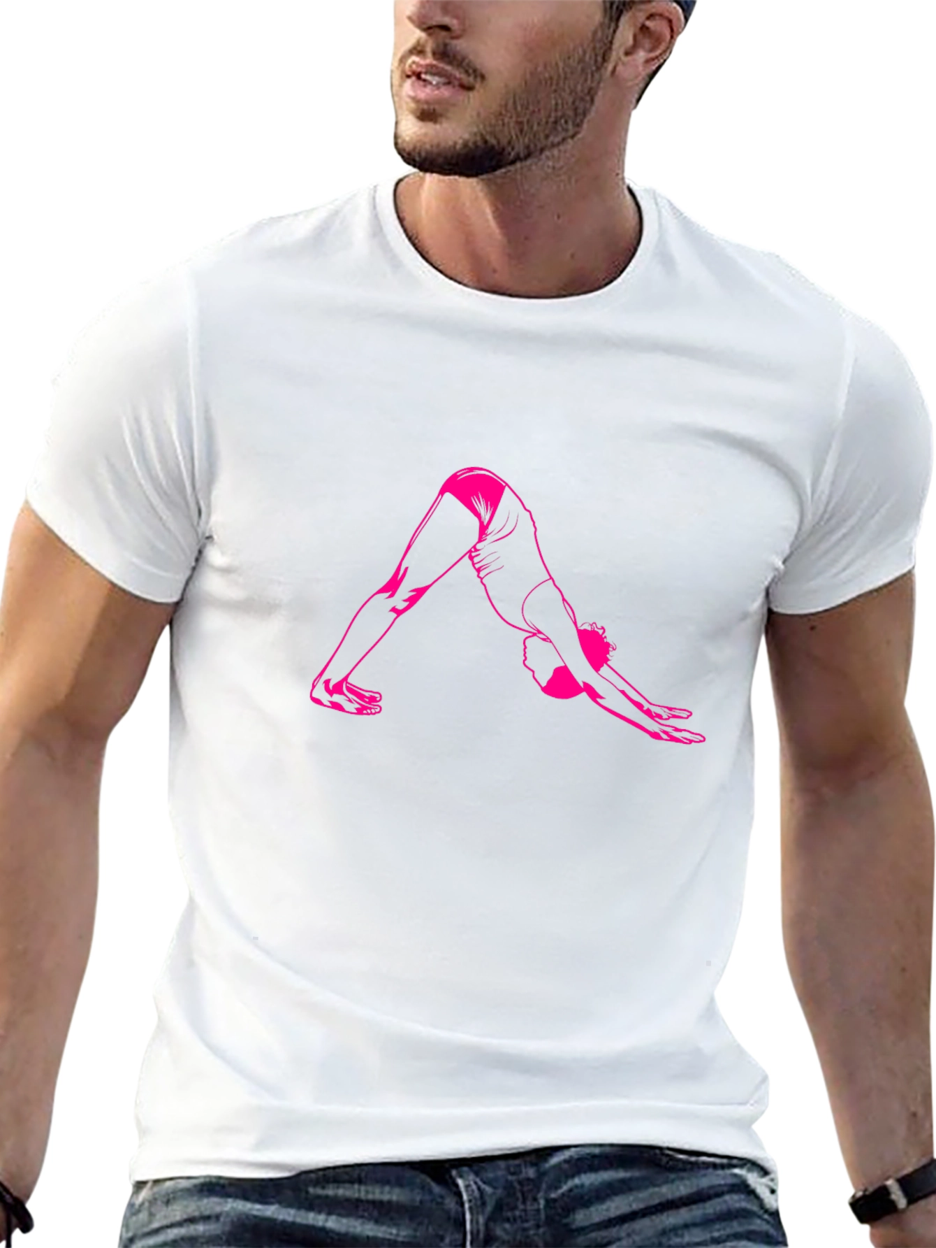 Yoga Pose Graphic Tee