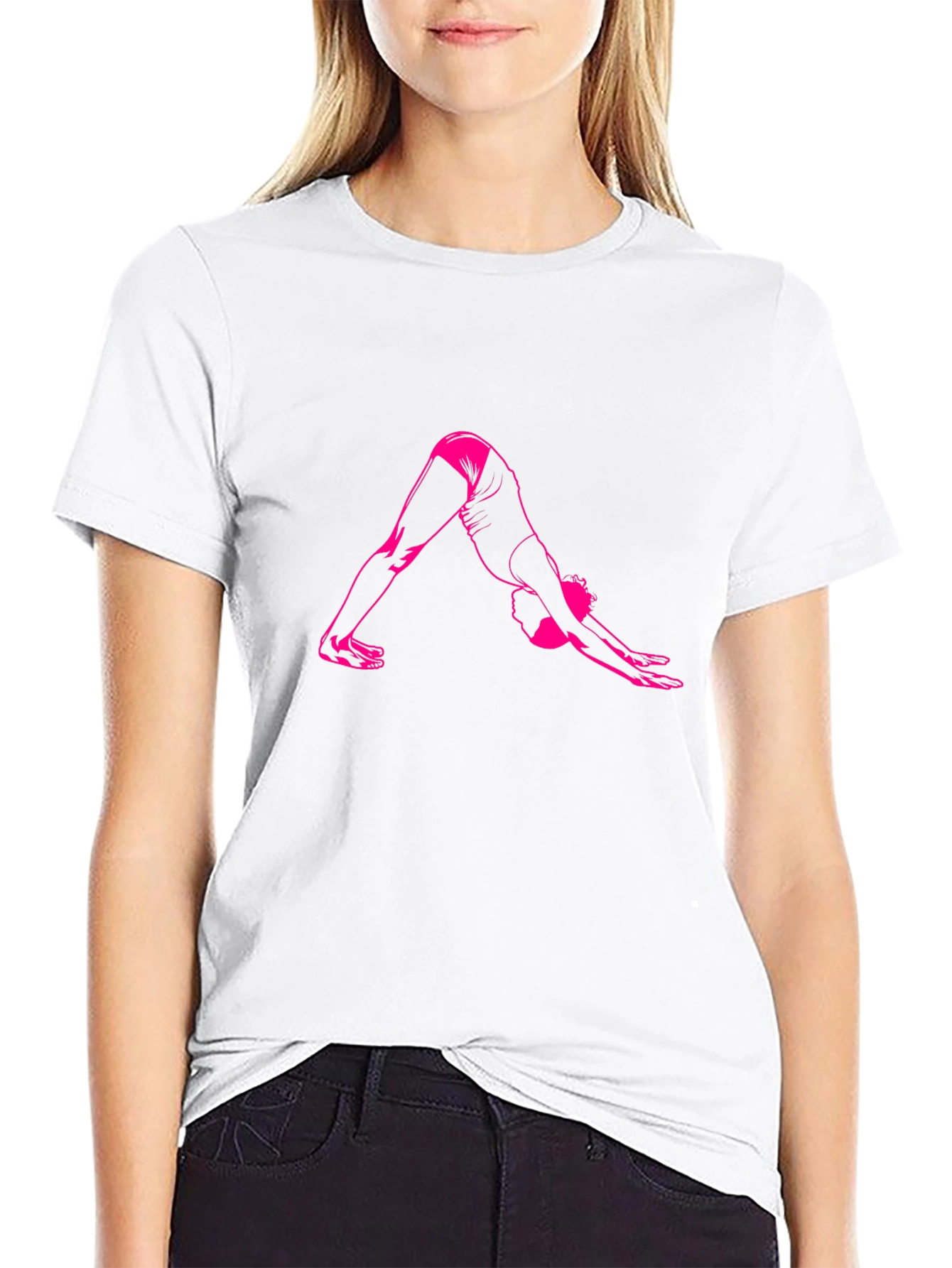 Yoga Pose Graphic Tee