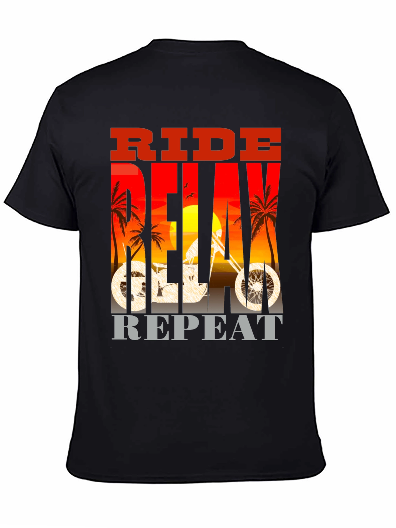 Ride Delay Repeat Graphic T-Shirt