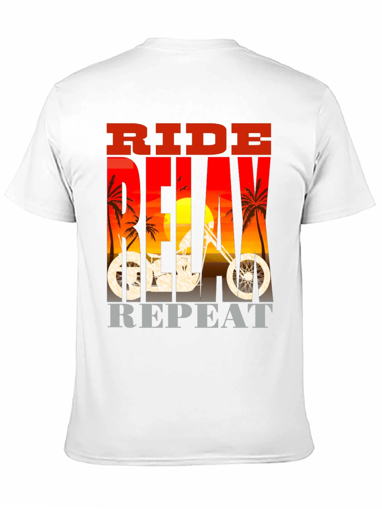 Ride Delay Repeat Graphic T-Shirt