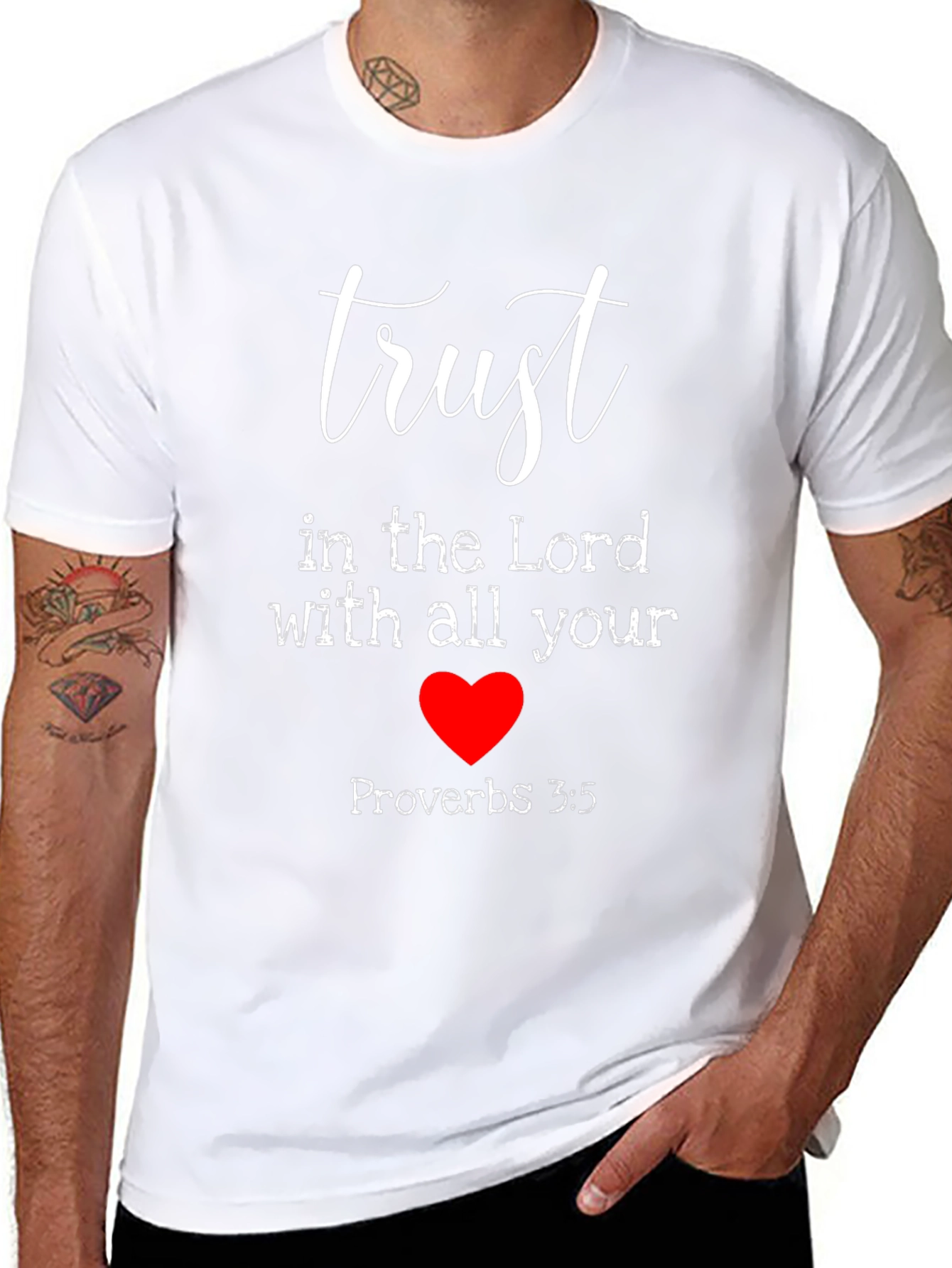 Trust In The Lord T-Shirt - Proverbs 3:5