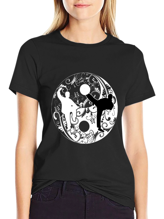 Yin Yang Martial Arts Graphic Tee