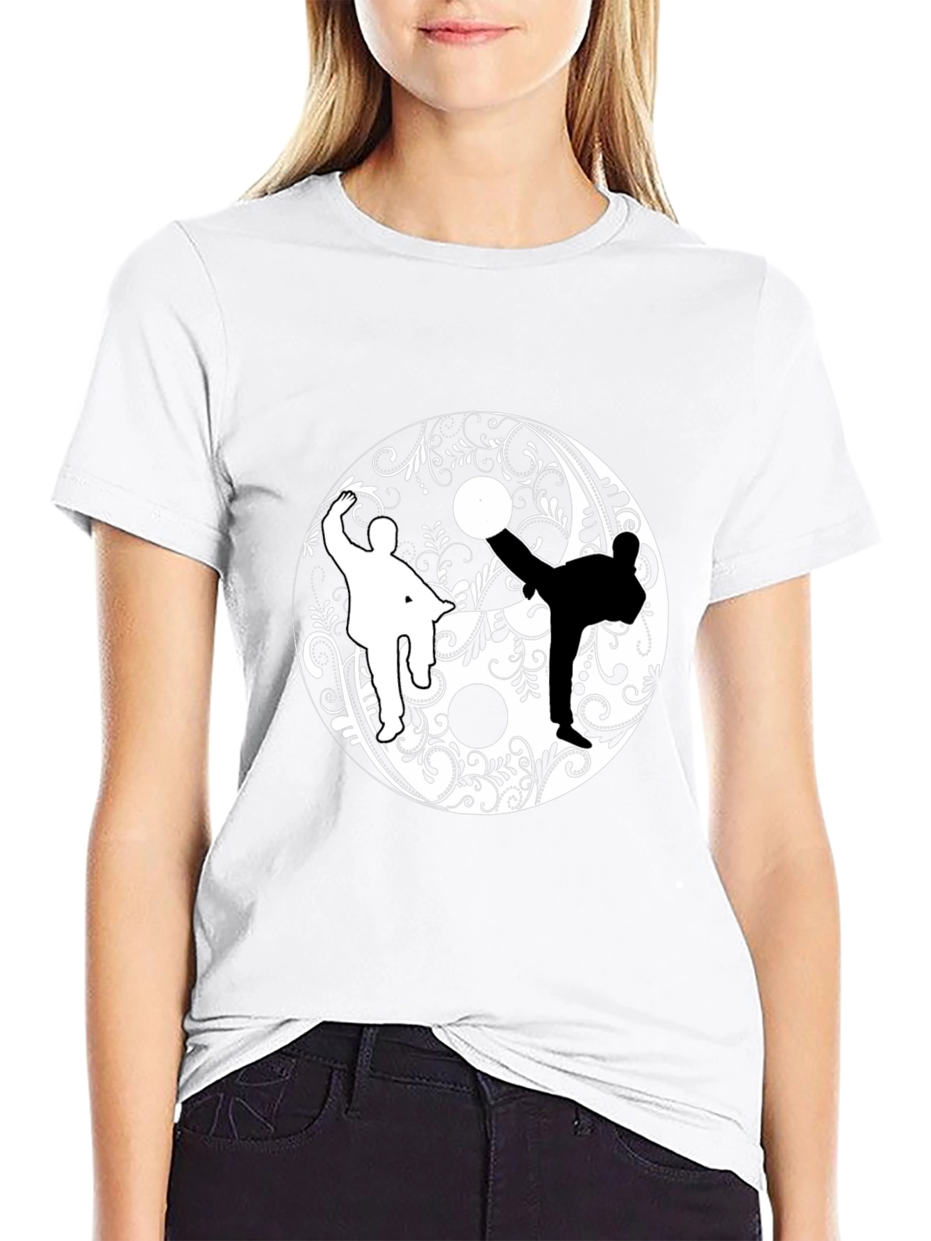 Yin Yang Martial Arts Graphic Tee