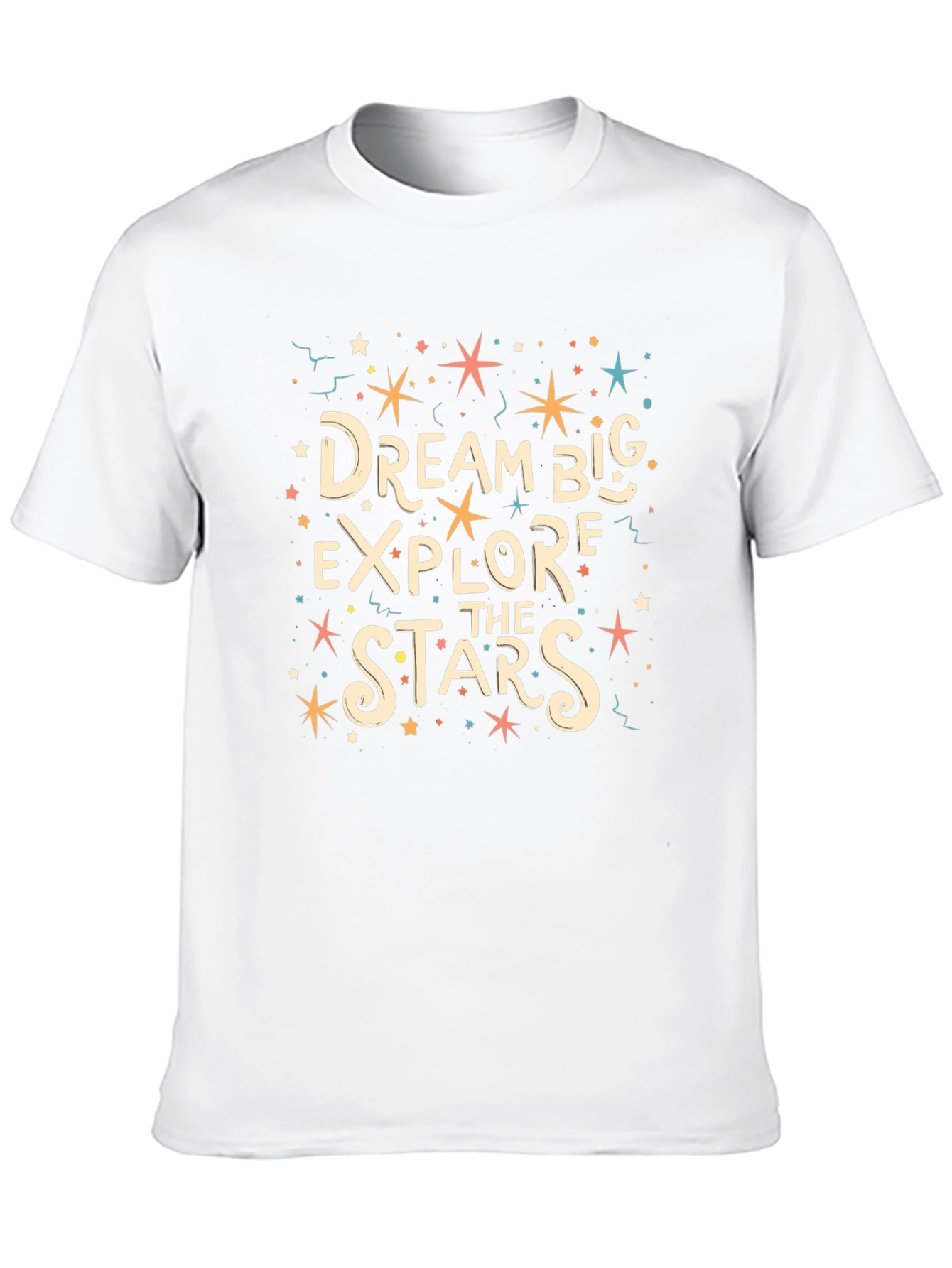 Dream Big Graphic Tee - Explore the Stars