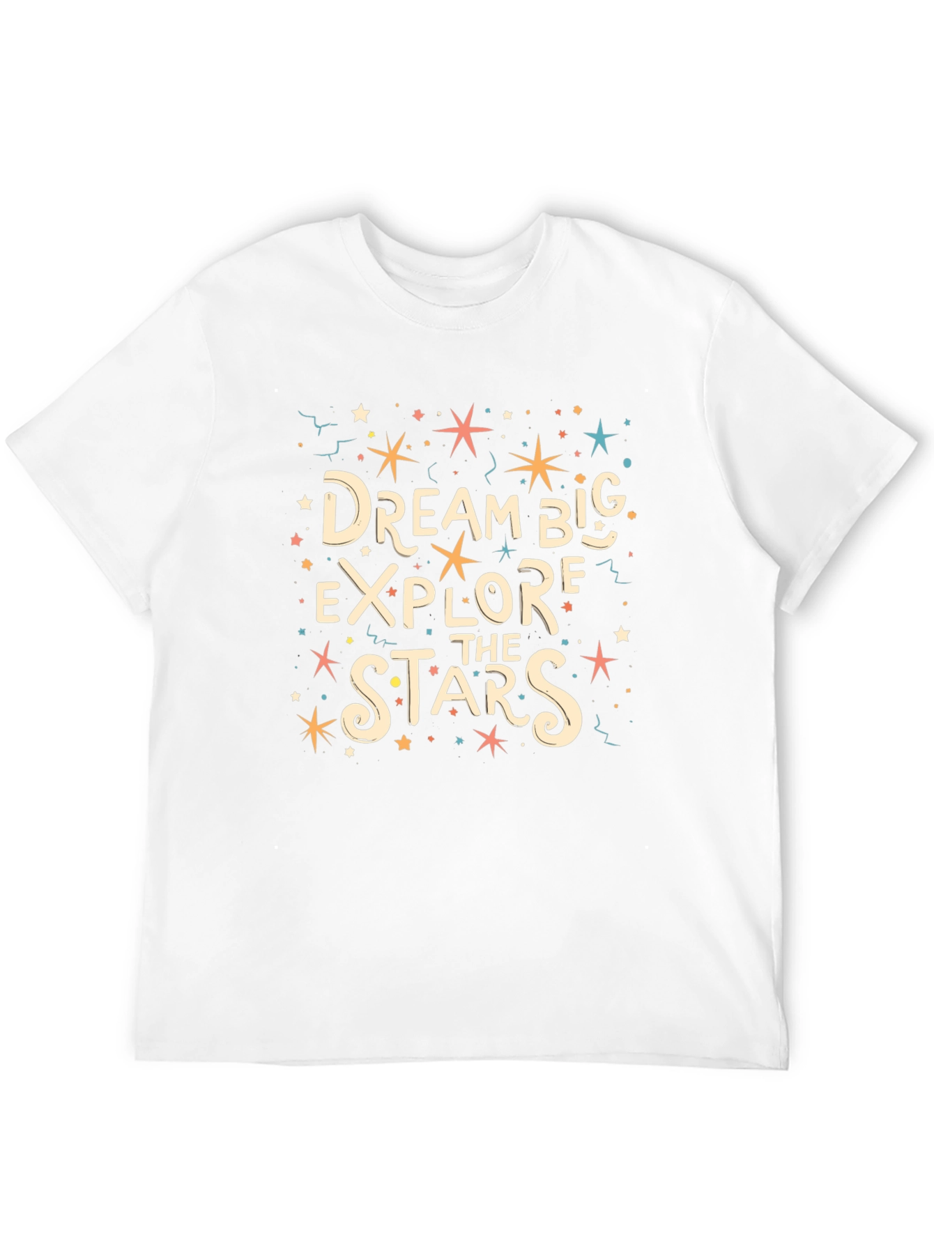 Dream Big Graphic Tee - Explore the Stars