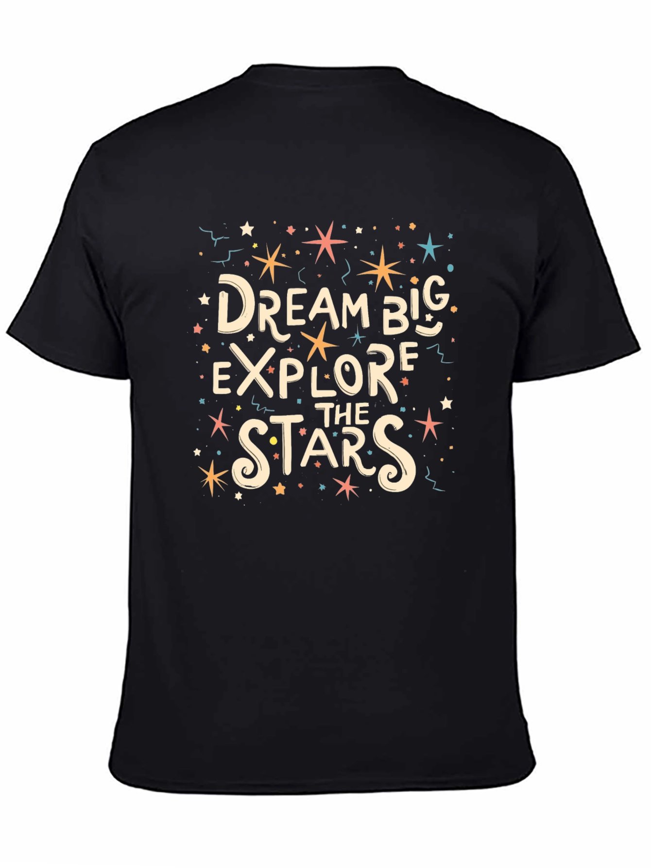 Dream Big Graphic Tee - Explore the Stars