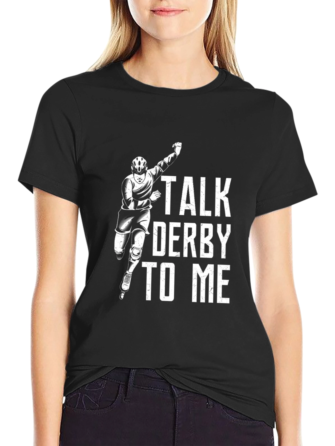 Talk Derby To Me Roller Derby T-Shirt