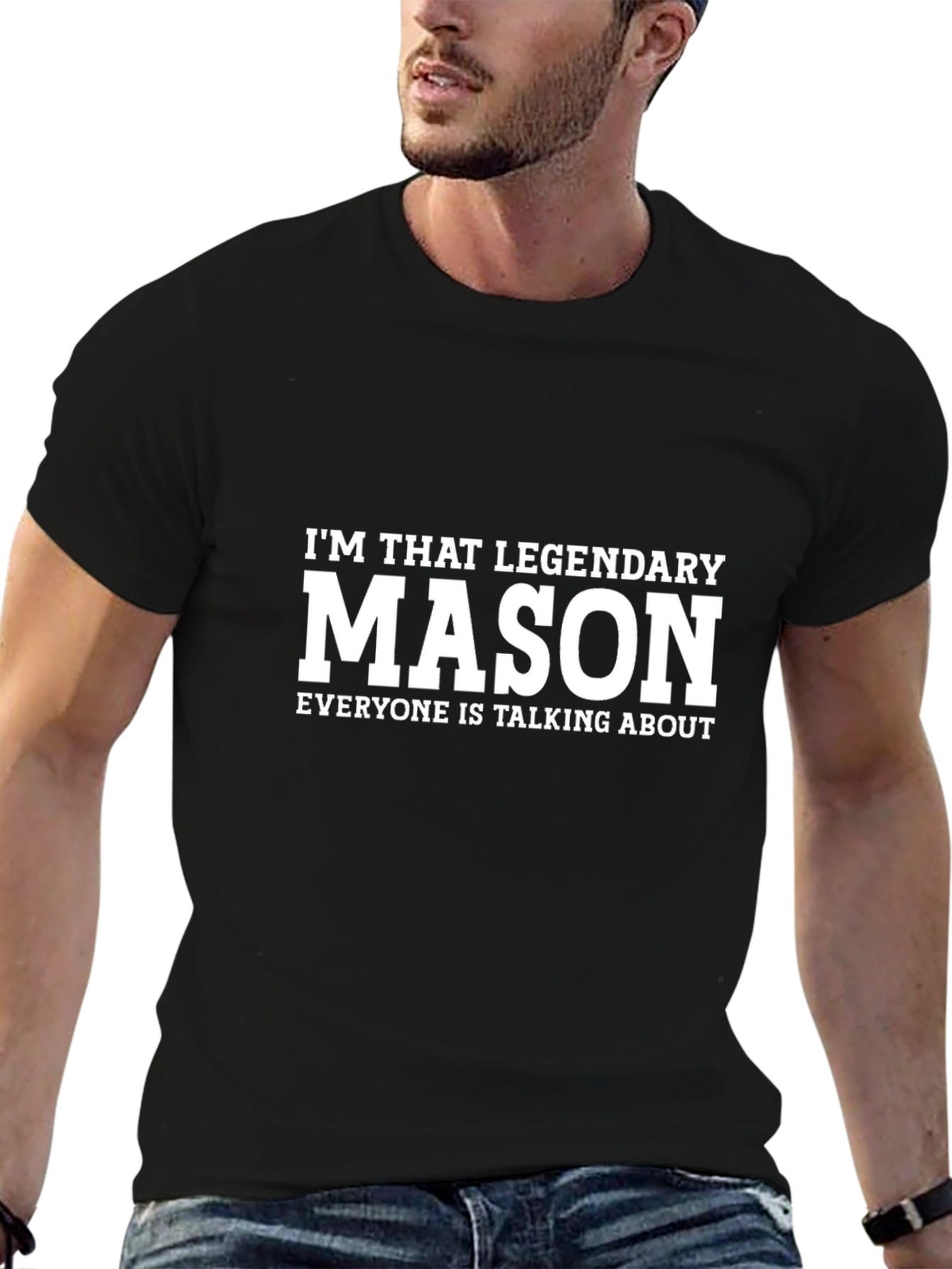 Legendary Mason T-Shirt - Custom Name Tee
