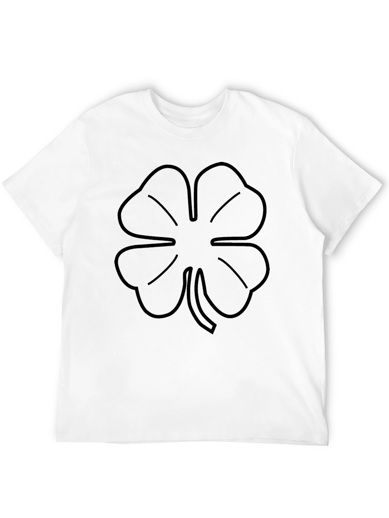 Black Clover T-Shirt - Four Leaf Design