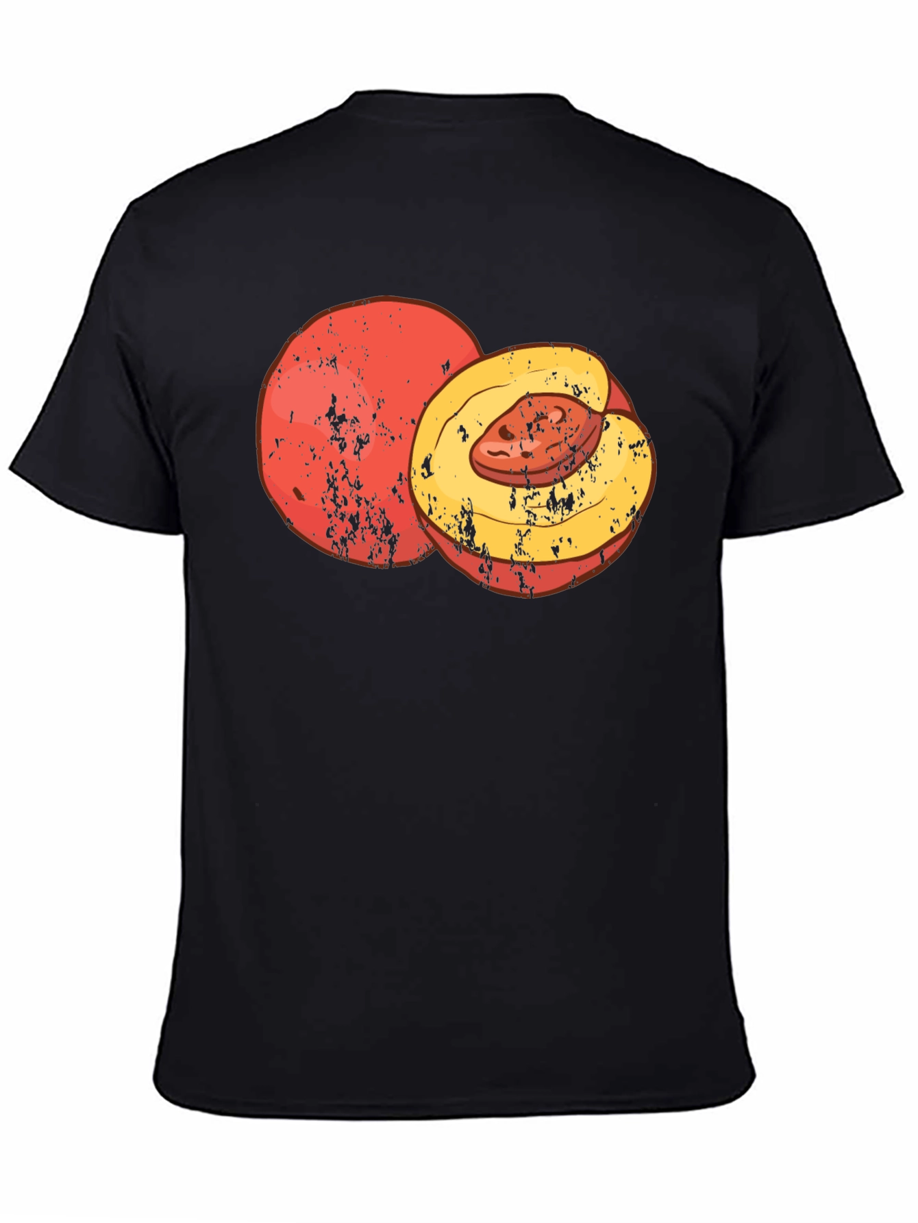 Peach Graphic Tee - Comfort & Style