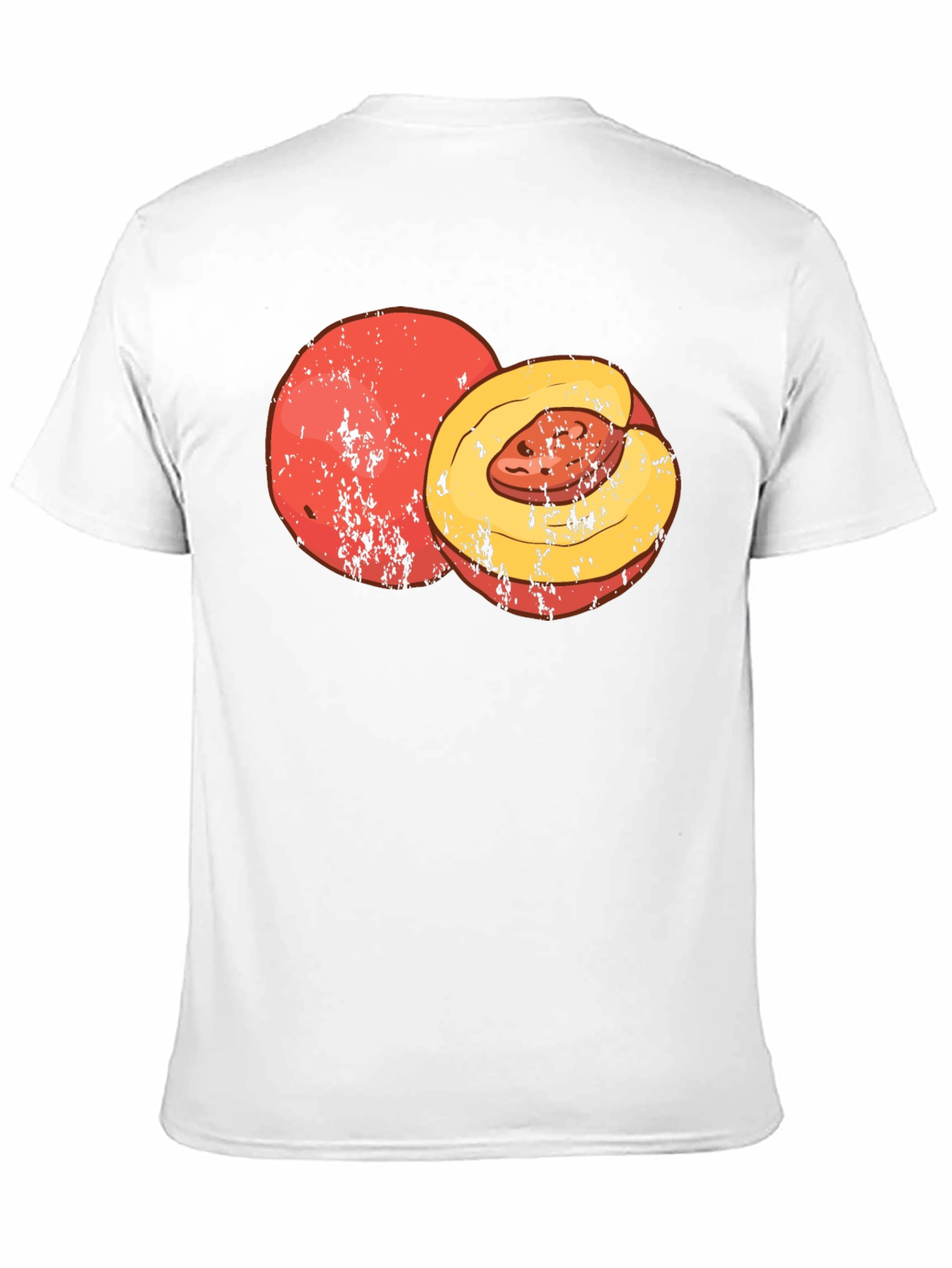 Peach Graphic Tee - Comfort & Style