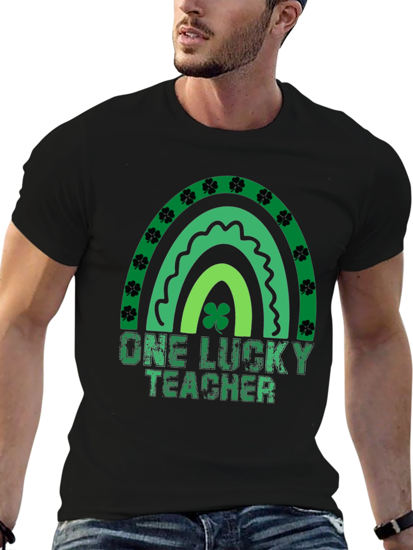 One Lucky Teacher St. Patricks Day T-Shirt