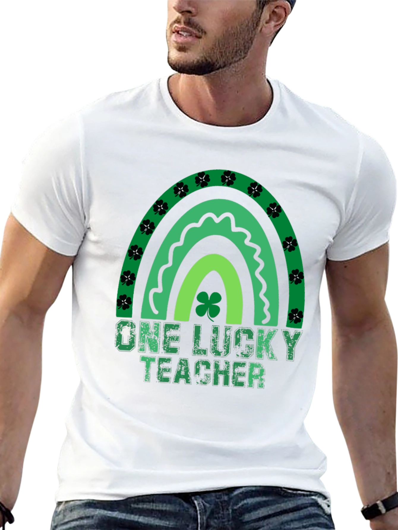 One Lucky Teacher St. Patricks Day T-Shirt