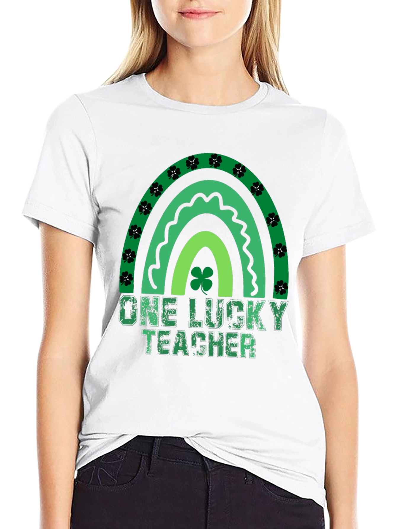 One Lucky Teacher St. Patricks Day T-Shirt