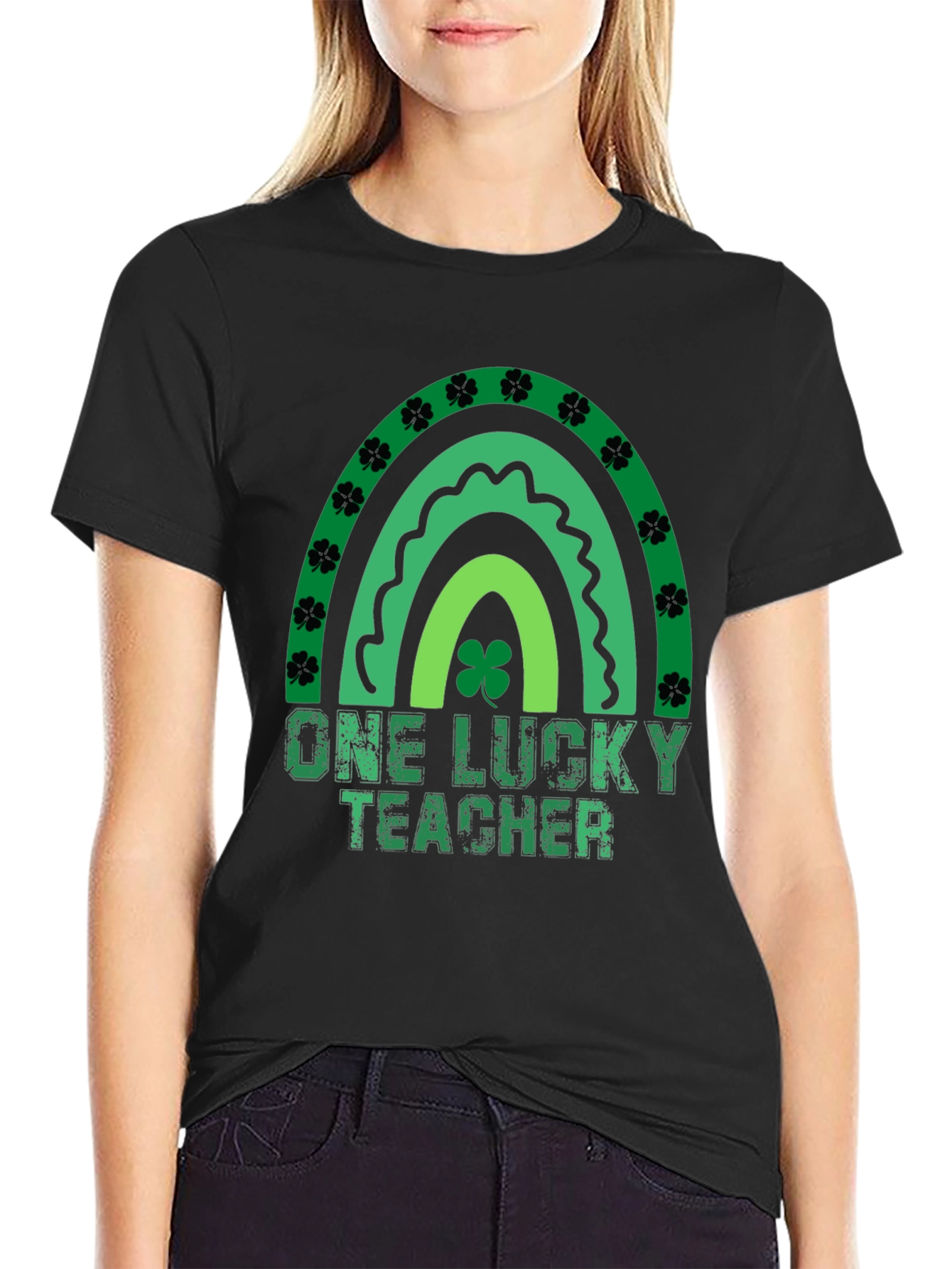 One Lucky Teacher St. Patricks Day T-Shirt