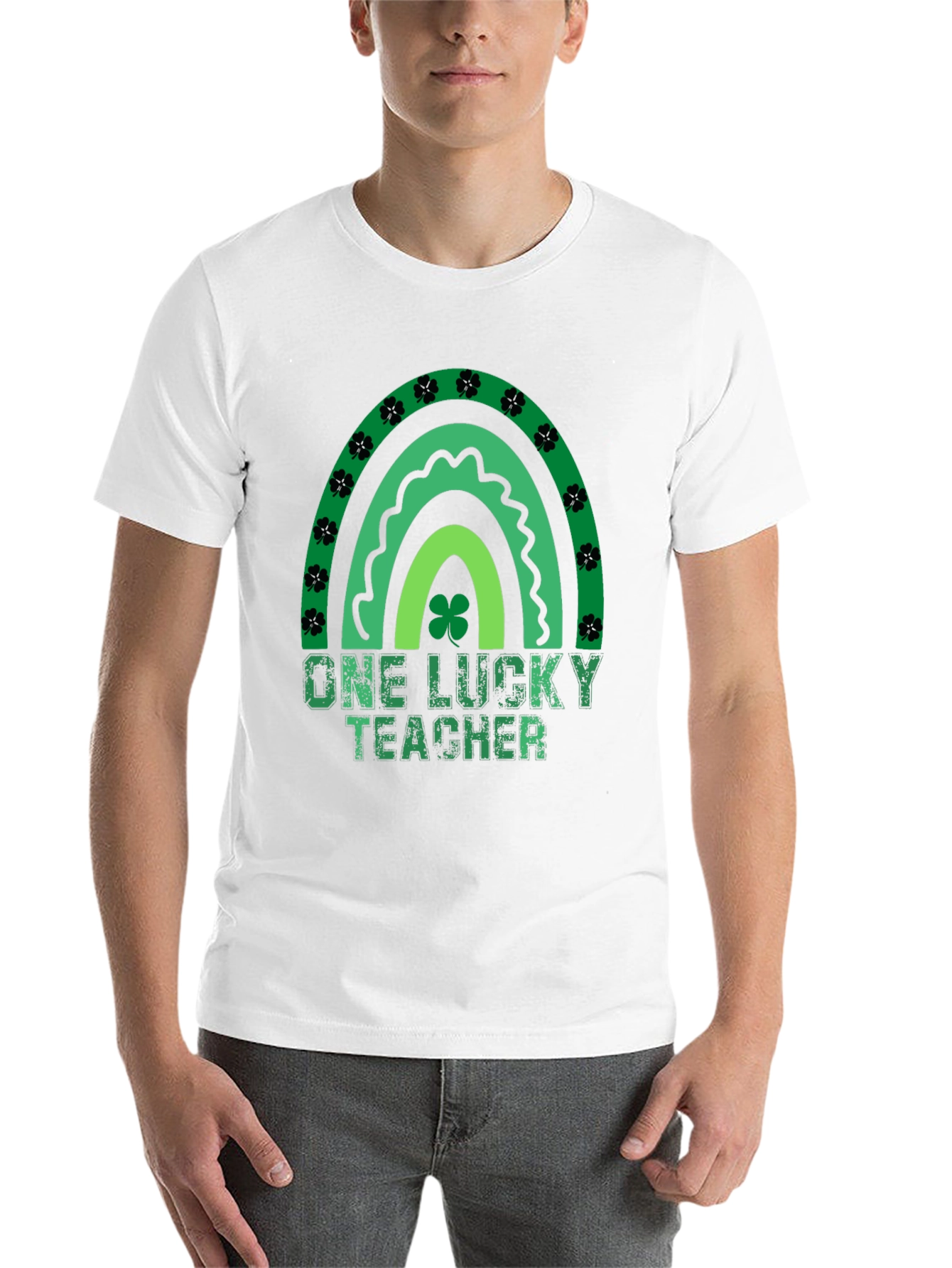 One Lucky Teacher St. Patricks Day T-Shirt