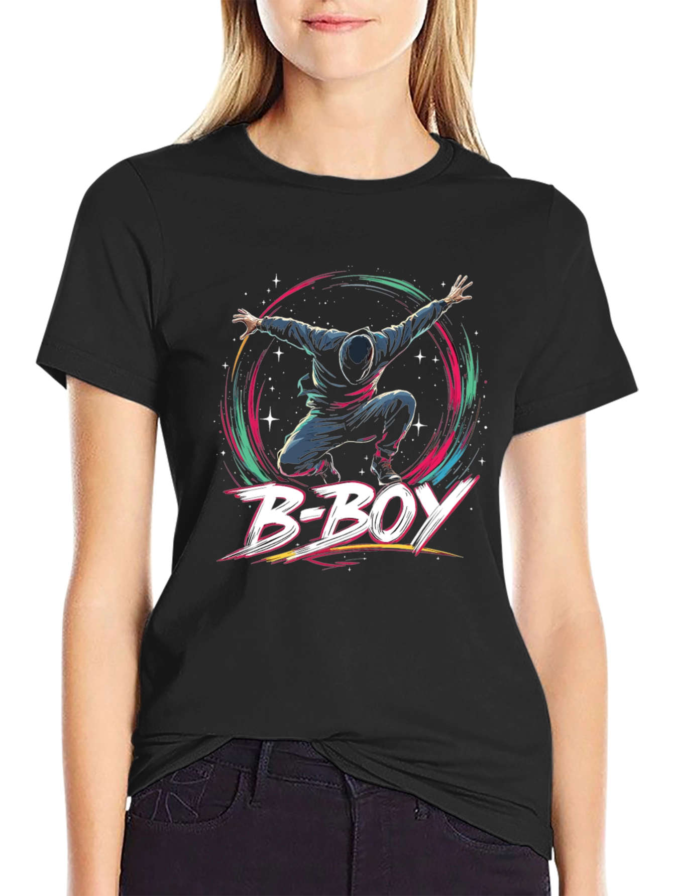 B-Boy Graphic Tee - Streetwear Style