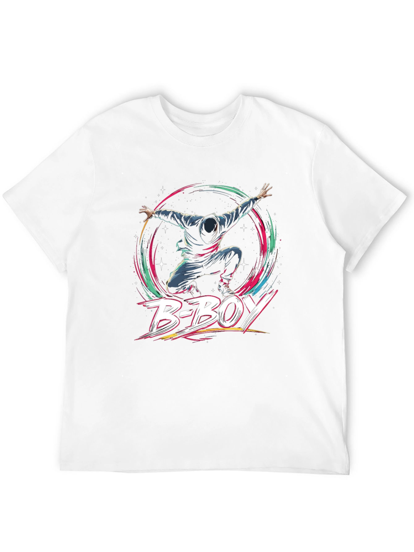 B-Boy Graphic Tee - Streetwear Style