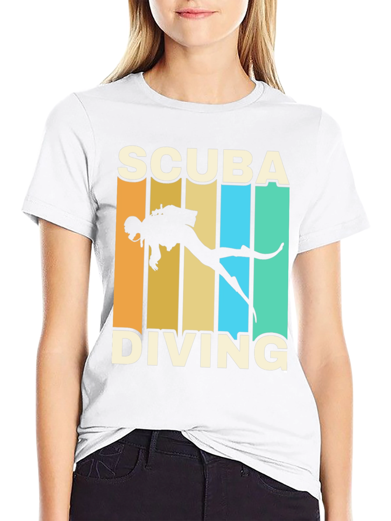 Scuba Diving Retro T-Shirt