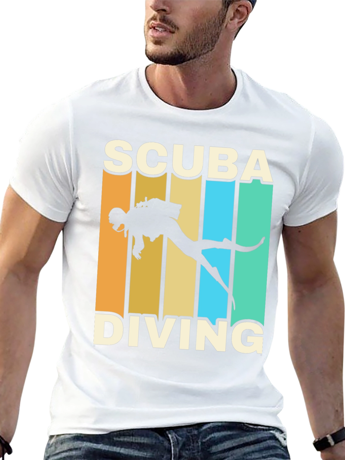 Scuba Diving Retro T-Shirt
