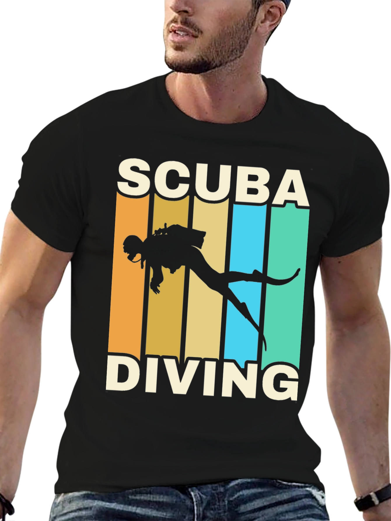 Scuba Diving Retro T-Shirt
