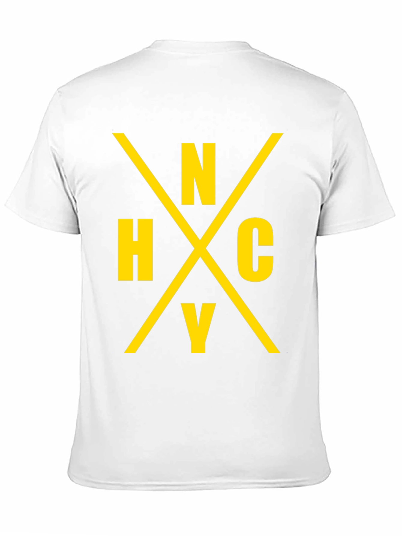 NHCY Graphic Tee - Black Cotton Casual Shirt