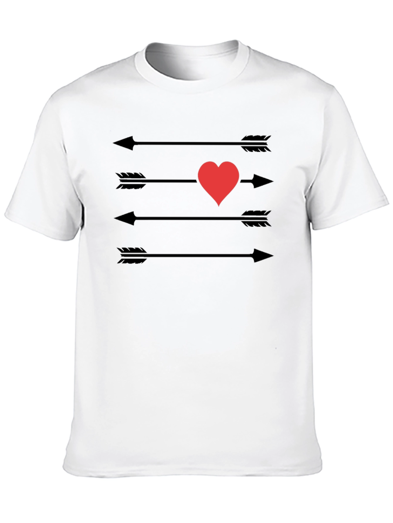 Heart Arrow T-Shirt - Love Target Tee