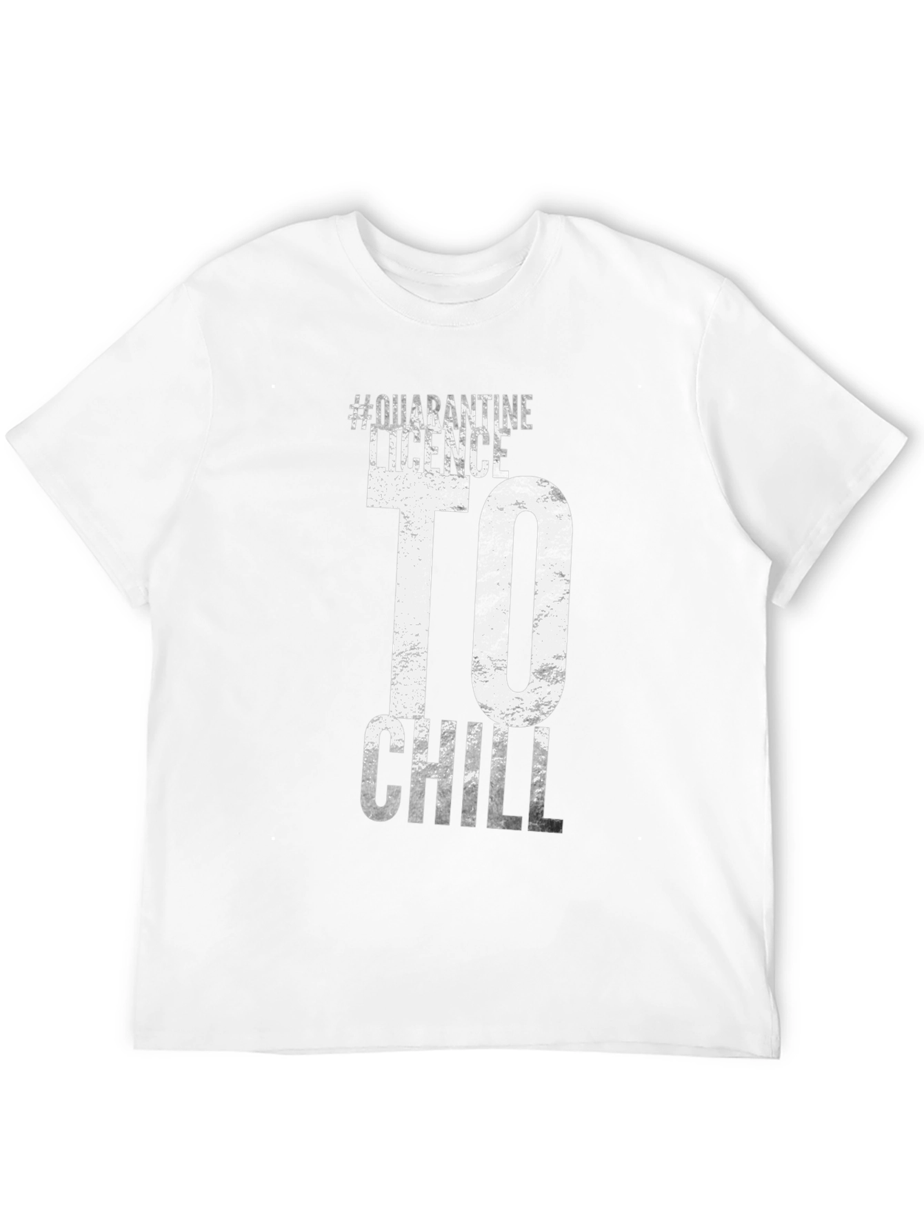Quarantine Licence to Chill Black T-Shirt