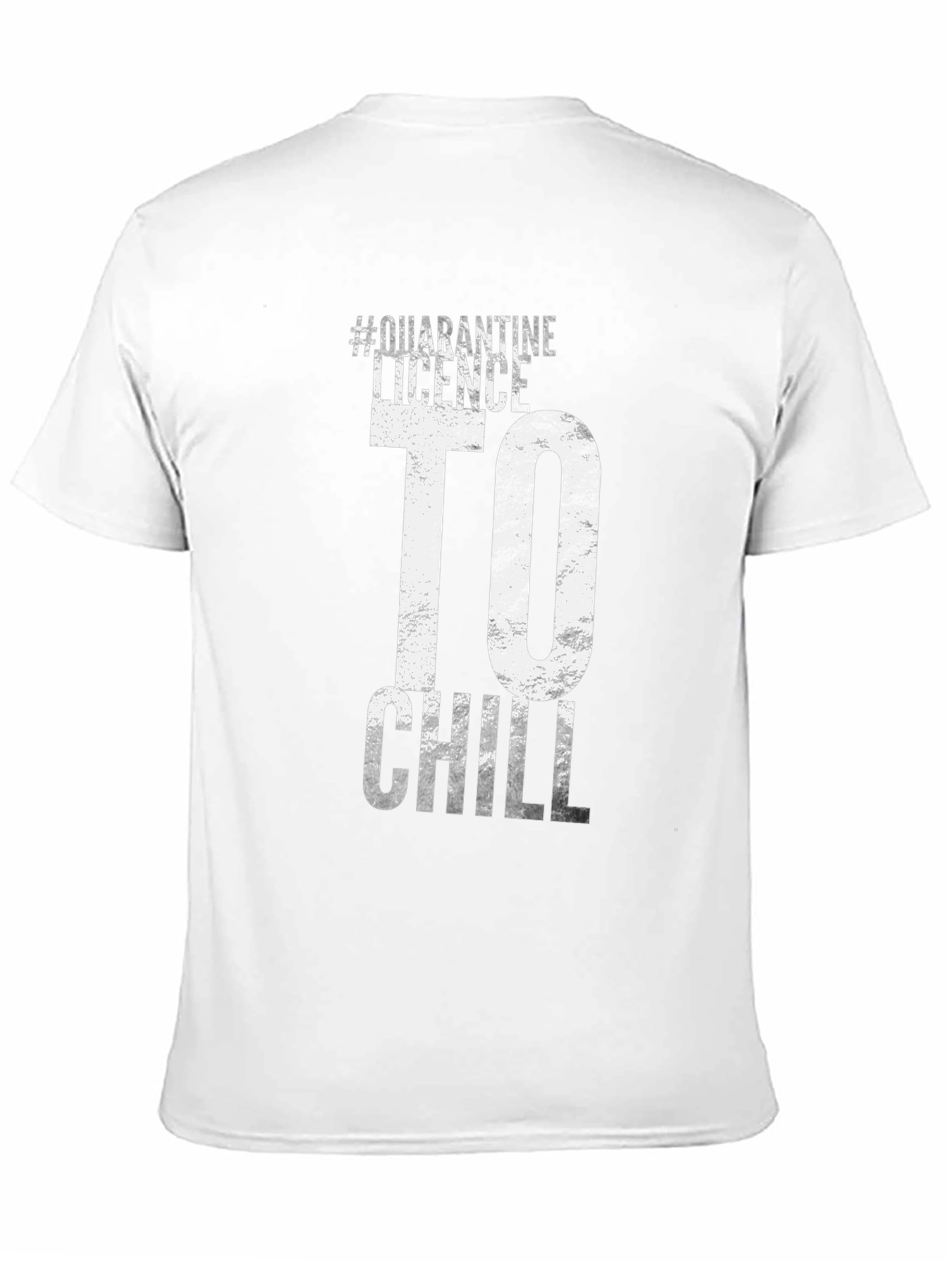 Quarantine Licence to Chill Black T-Shirt