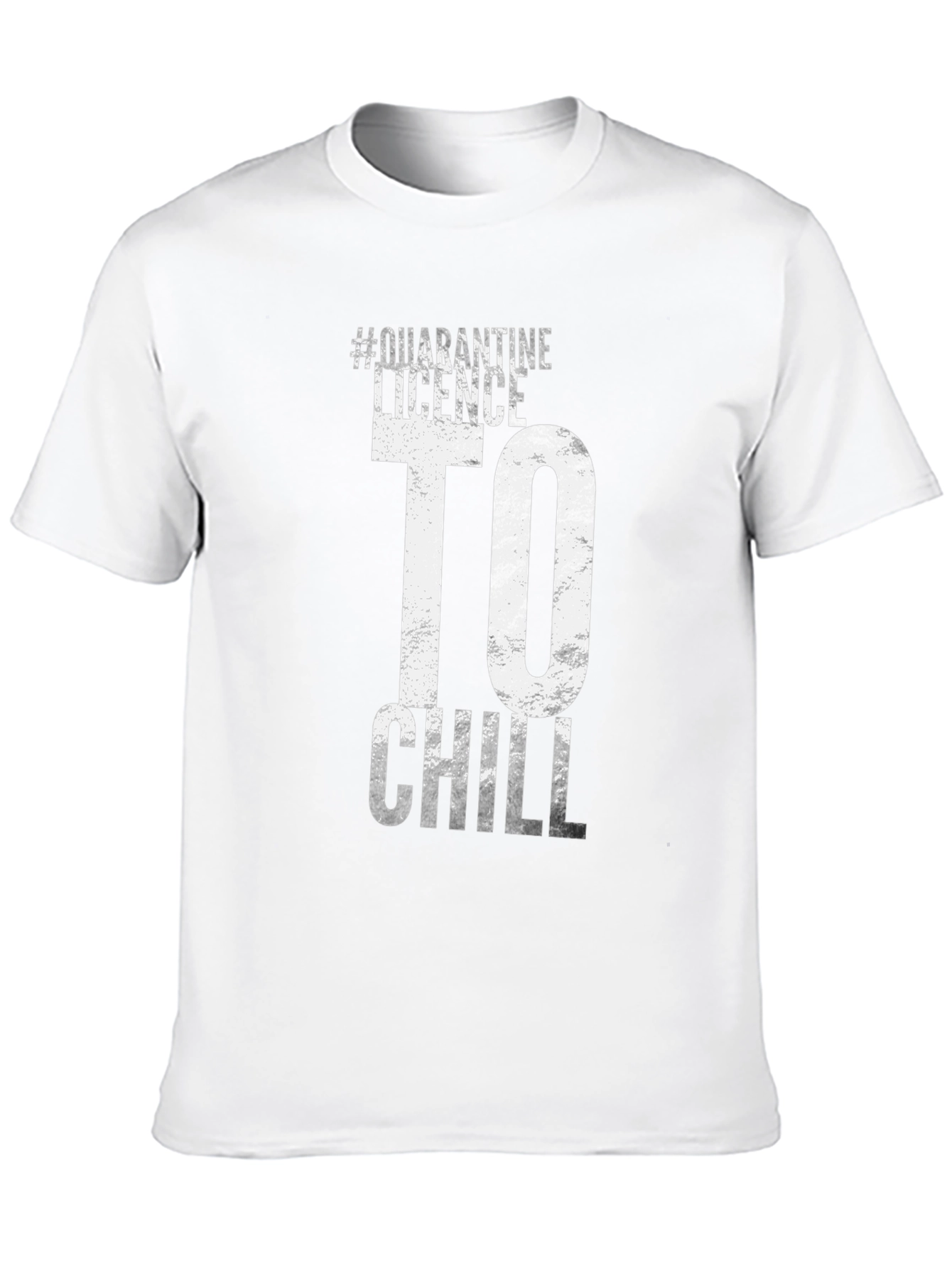 Quarantine Licence to Chill Black T-Shirt